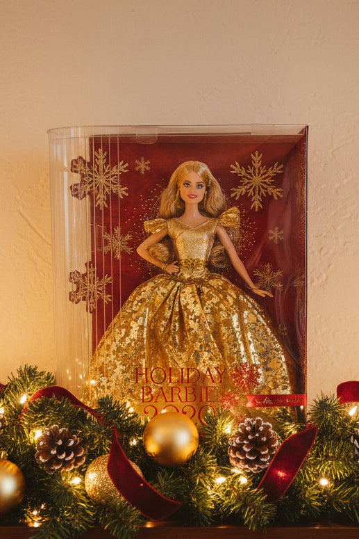 2020 Holiday Barbie Blonde Version