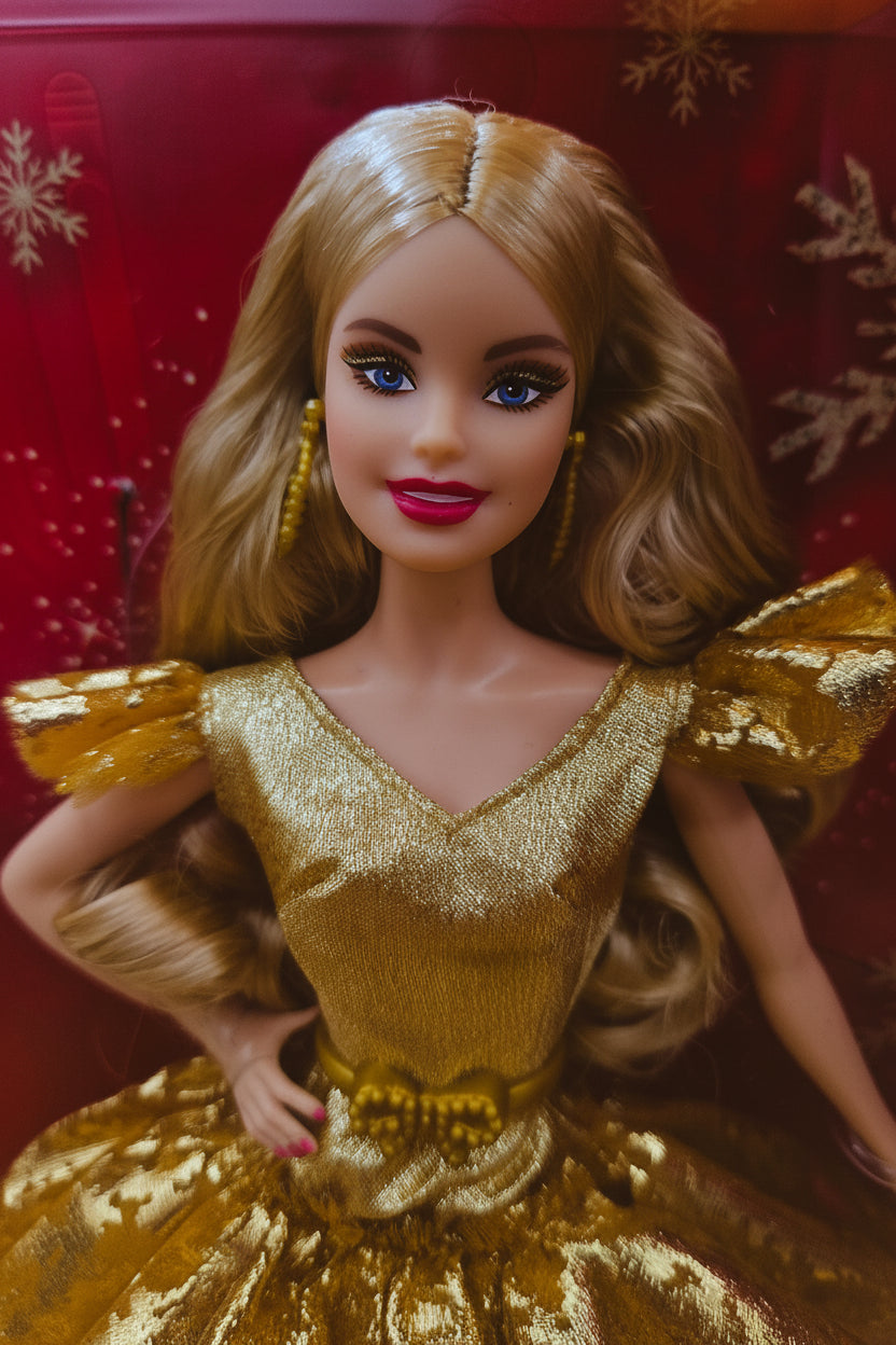 2020 Holiday Barbie Blonde Version