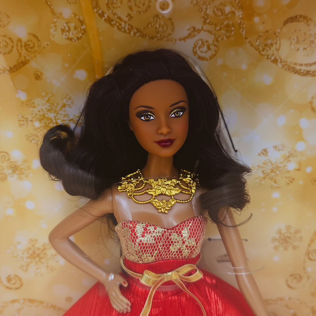 2014 Holiday Barbie African American Edition 