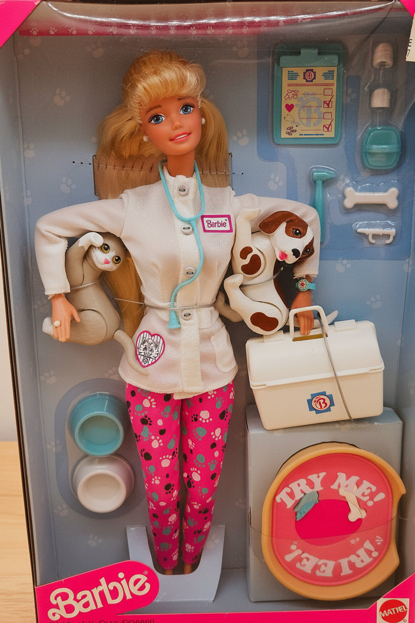 1996 Pet Doctor Barbie 