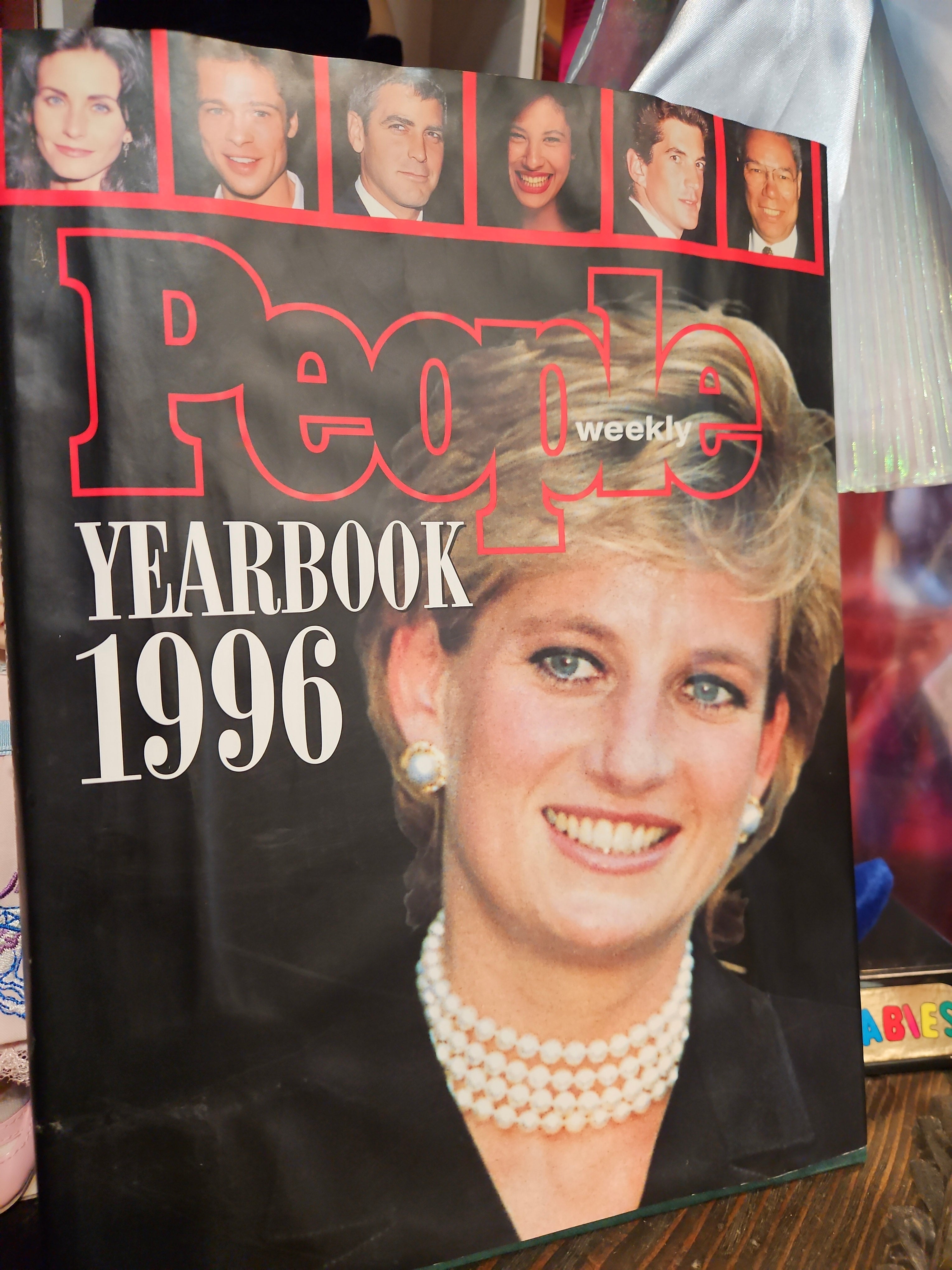 People Weekly Yearbook 1996 Princess Diana Cover Vintage Collector Magazine