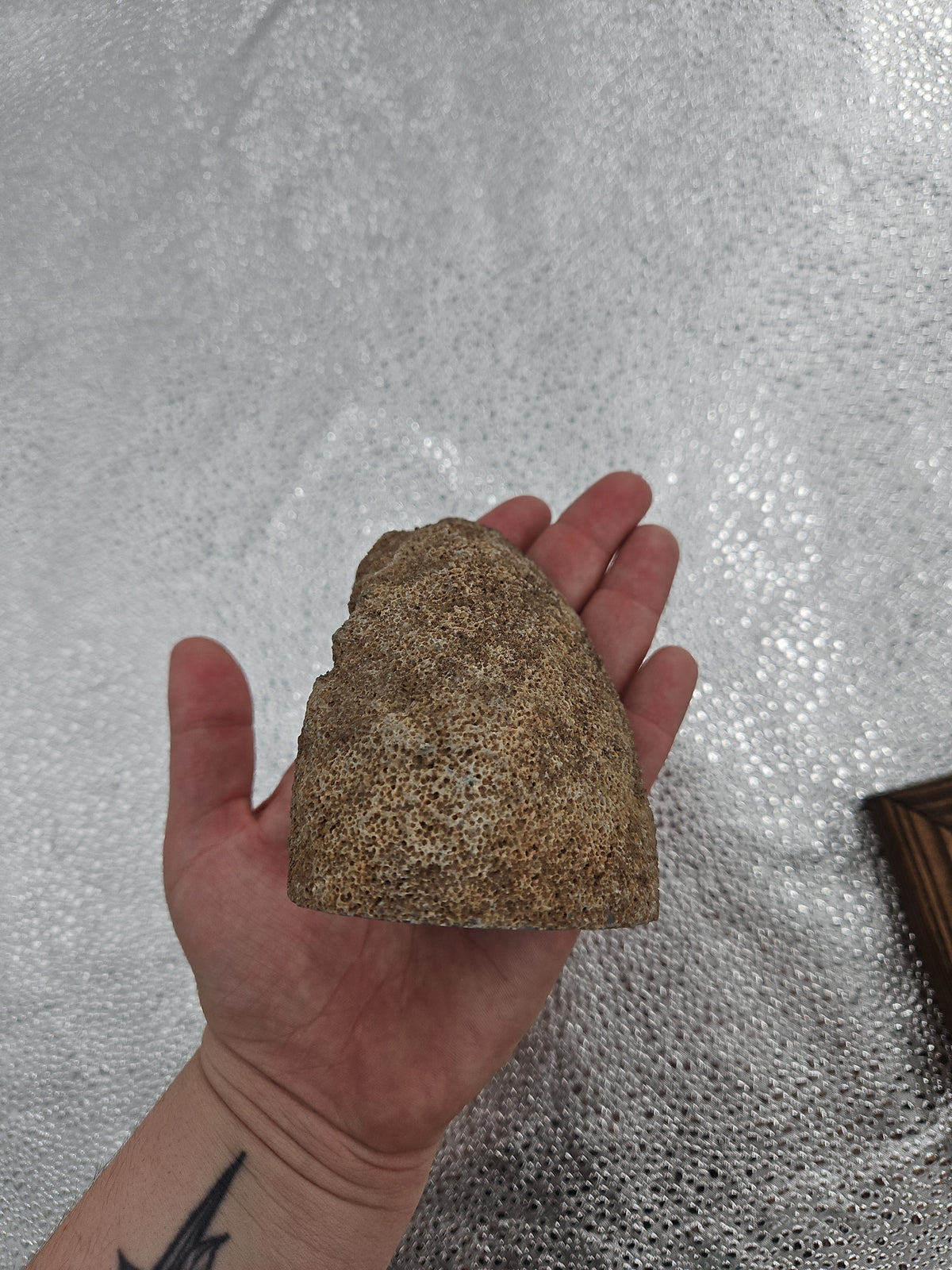 Agate Stone Paperweight from Oregon