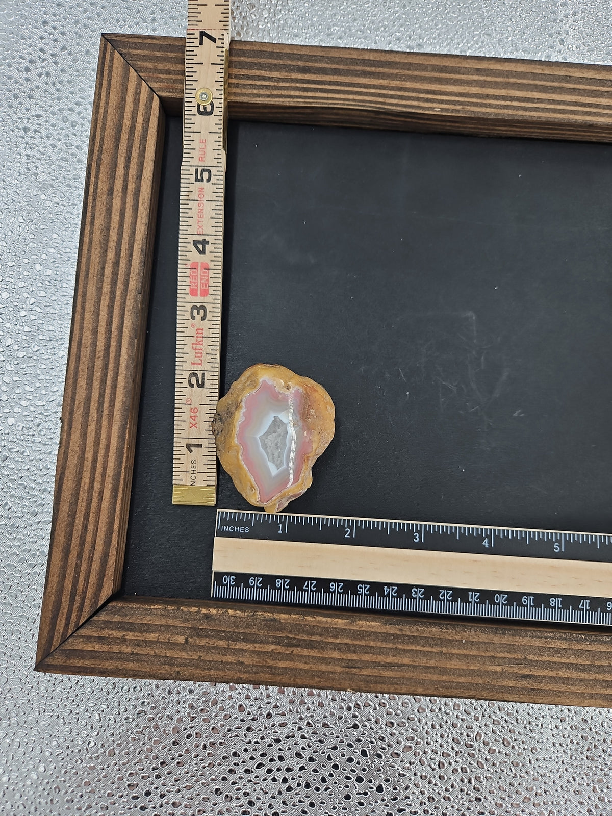 Banded Agate Geode - 2.5 in, Canada