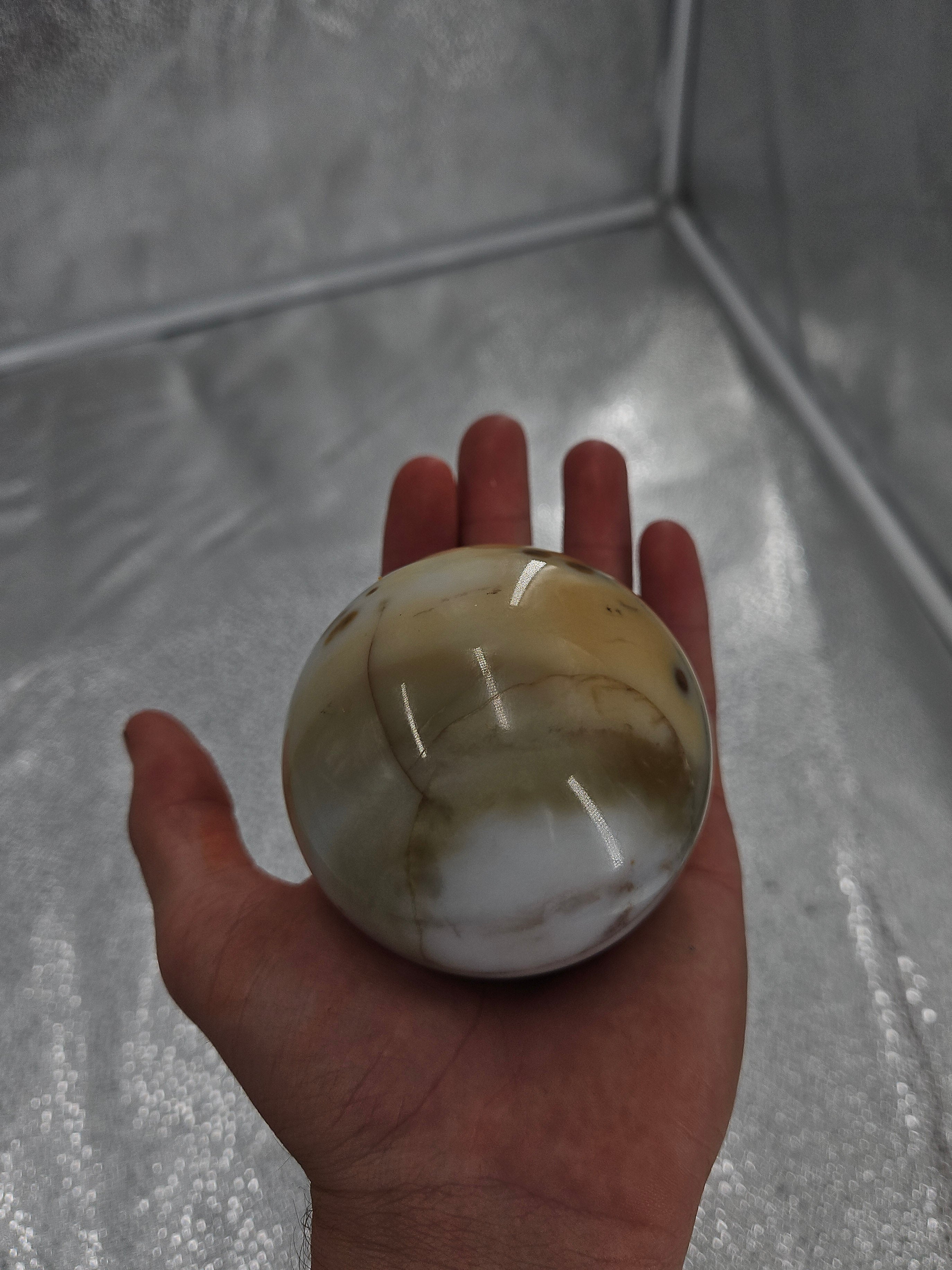 Ocean Jasper Sphere - 9 in Circumference