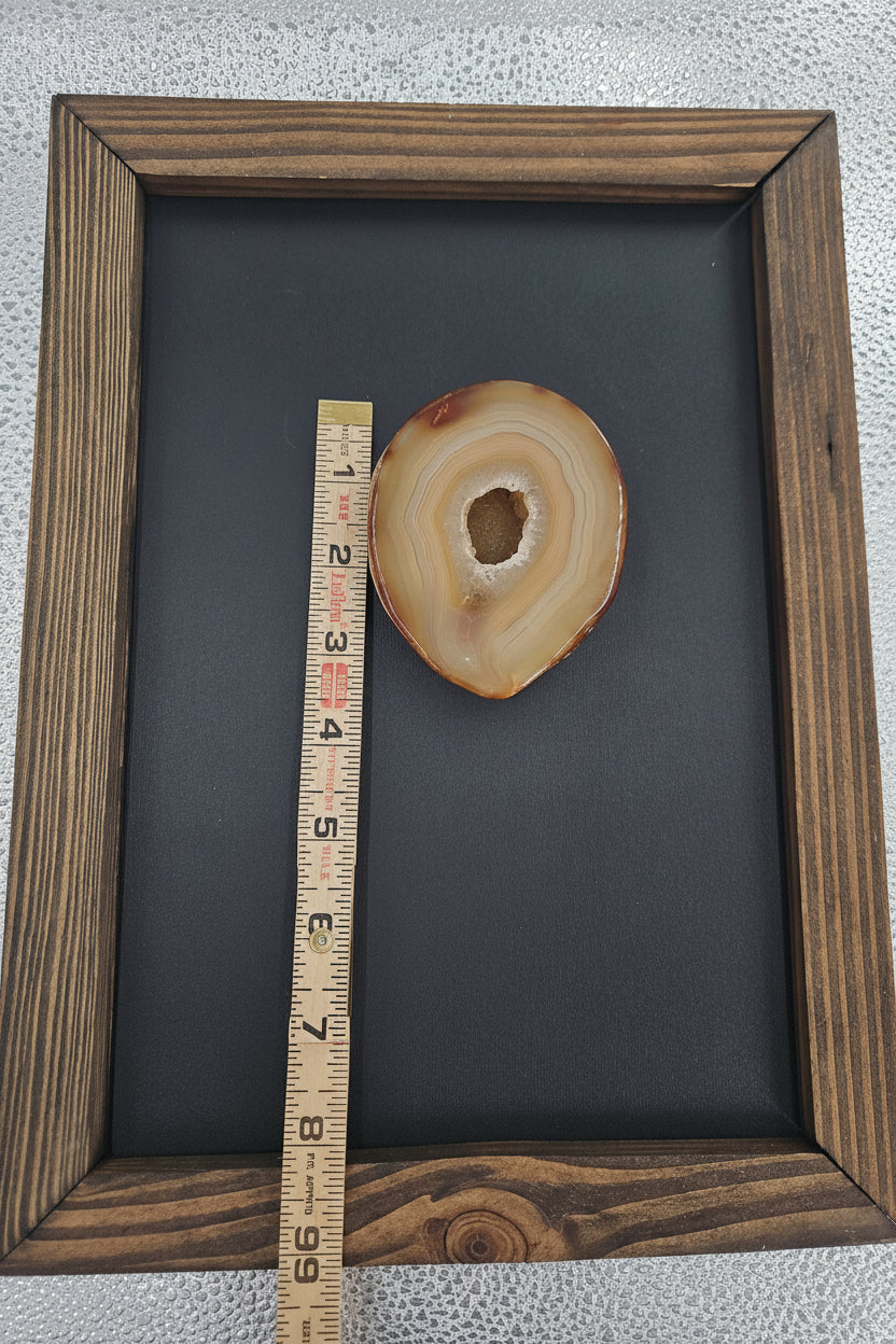Natural Unique Polished Agate Quartz Geode