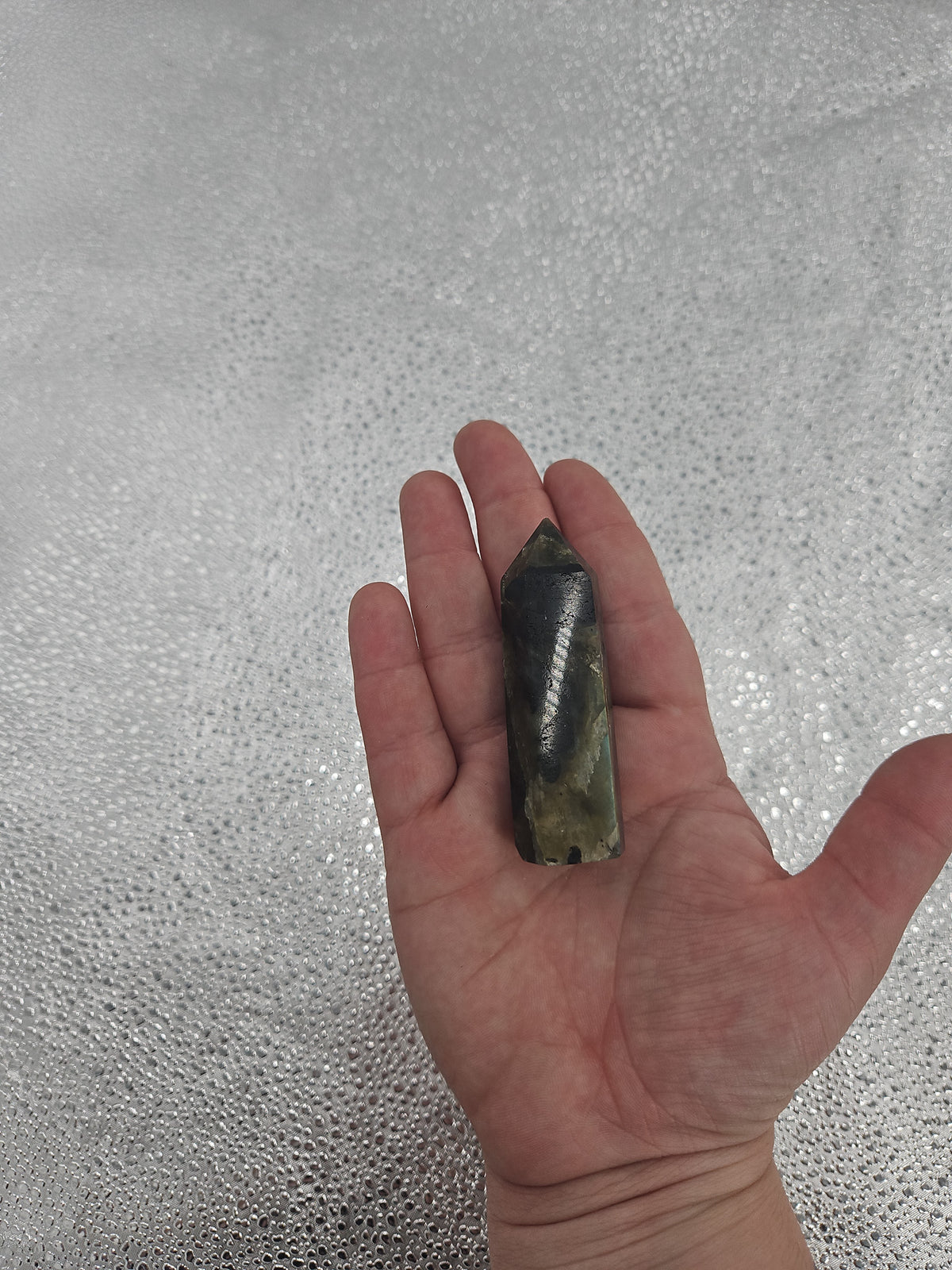 Labradorite Crystal Point Tower - 3 in
