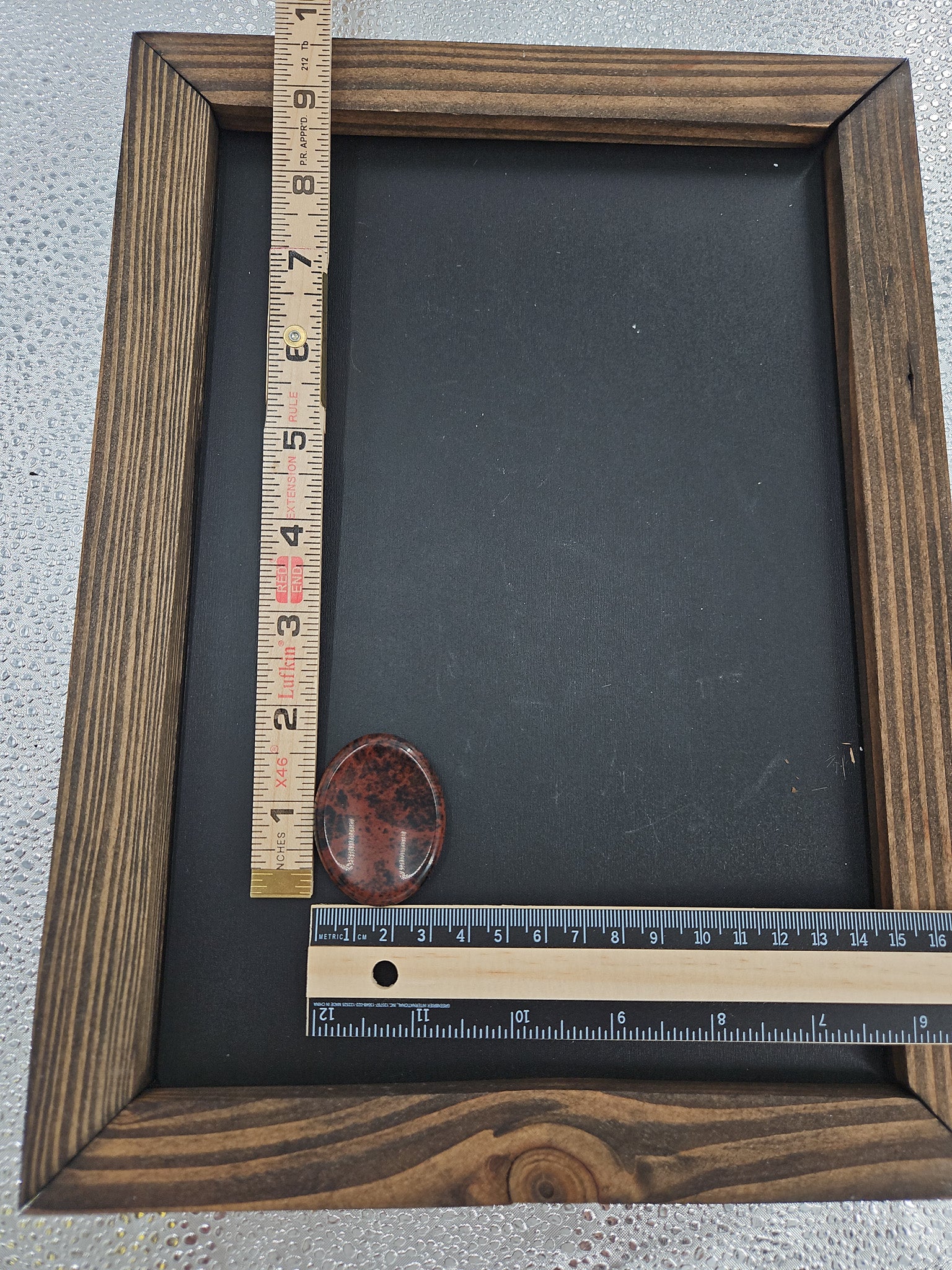 Mahogany Obsidian Worry Stone