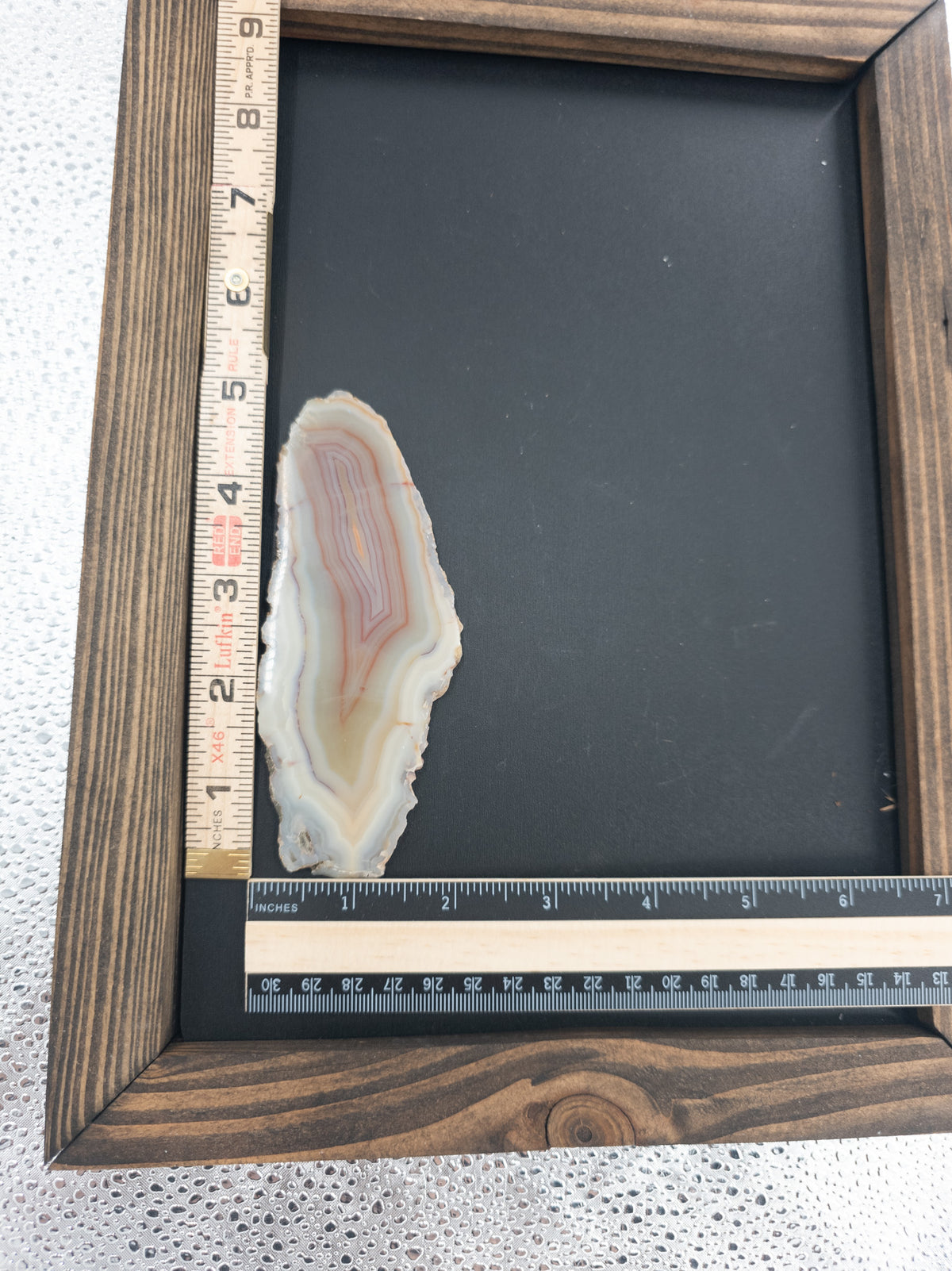 Polished Banded Agate Slice