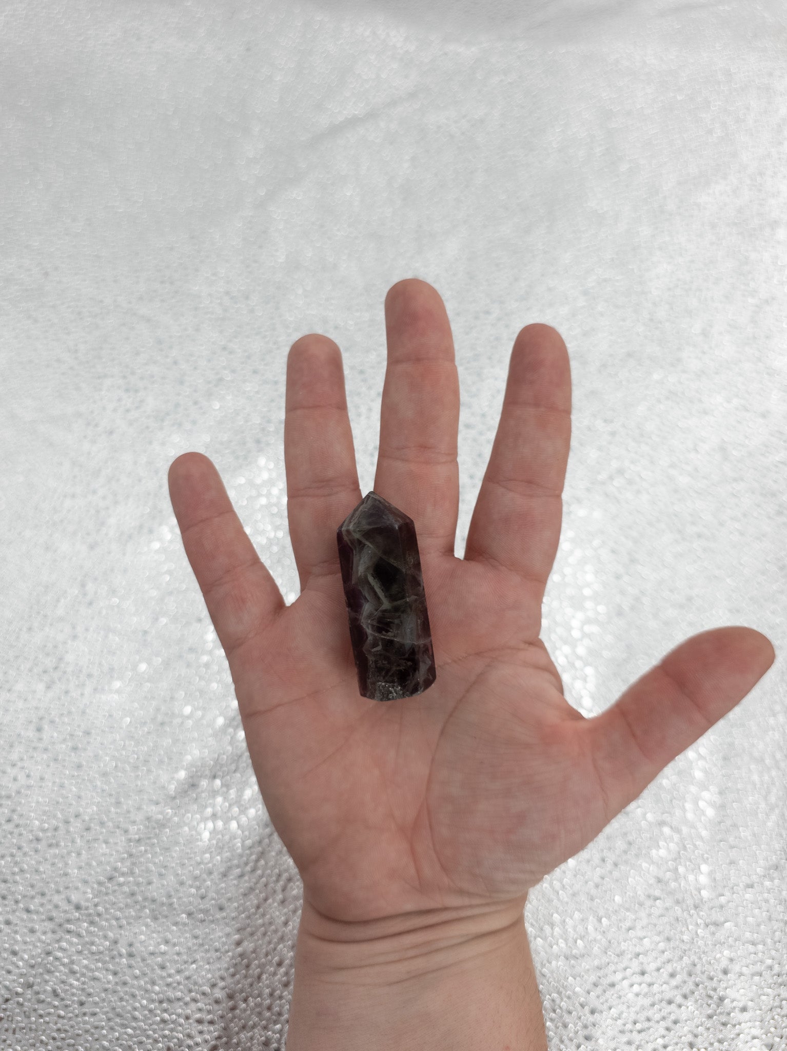 Rainbow Fluorite Crystal Tower 2 inch