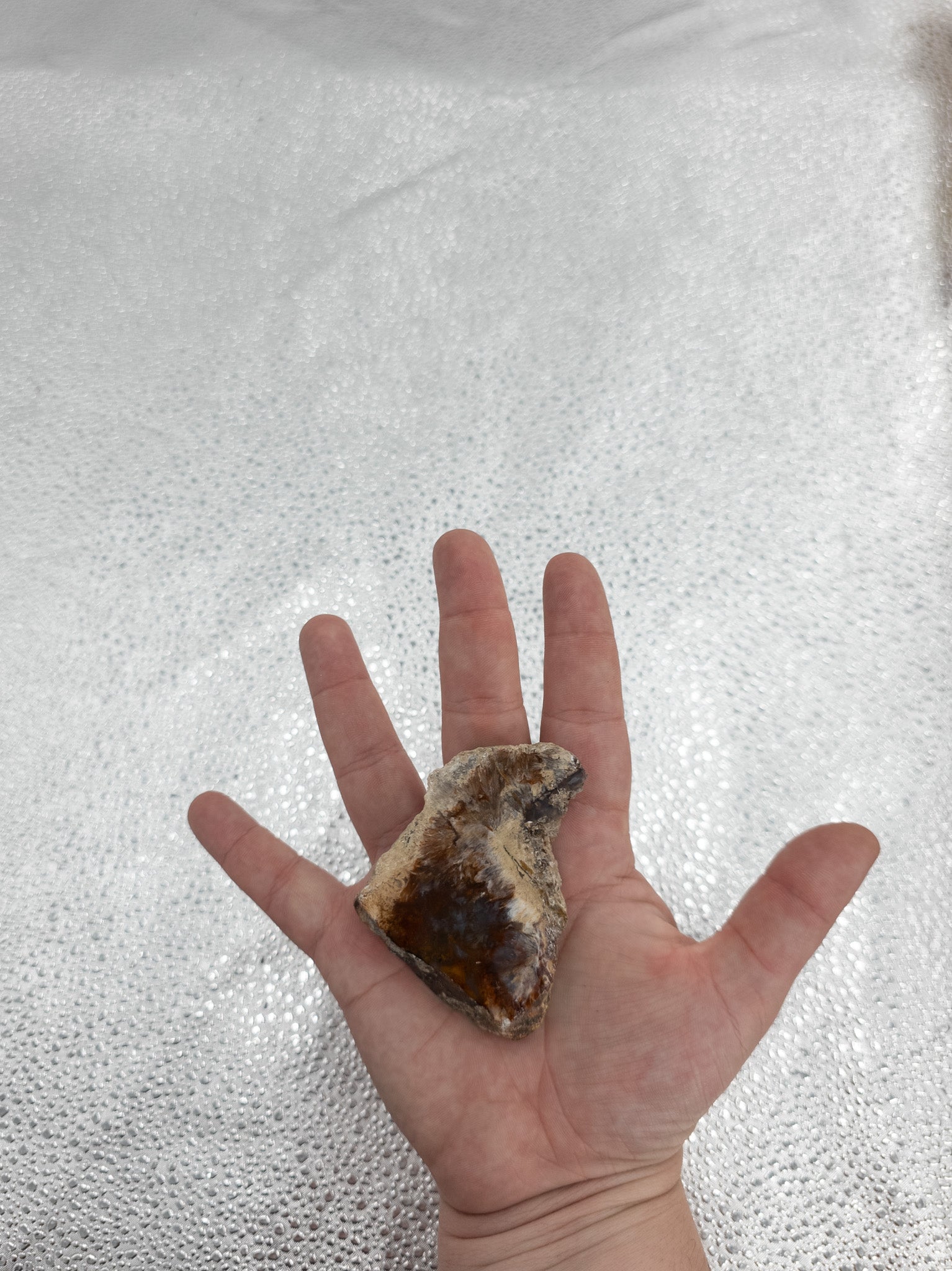 Radiating Plum Agate
