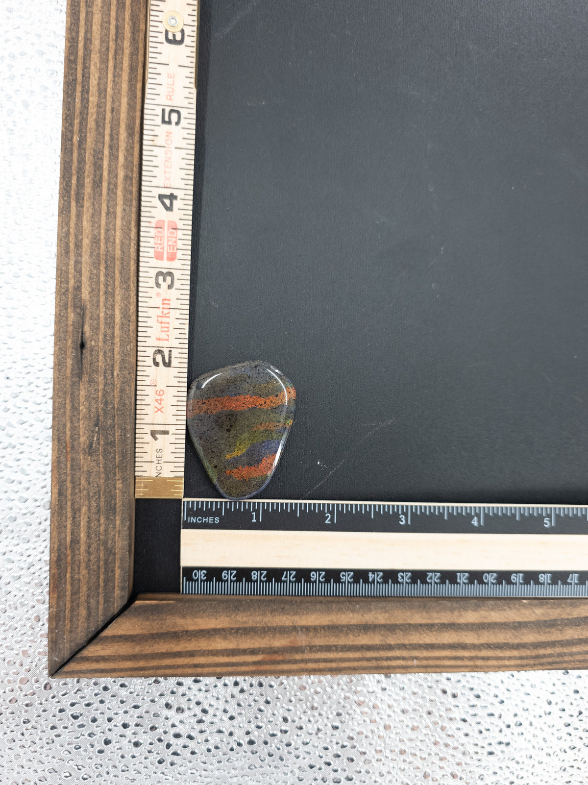Rainbow Tigers Eye Resin Crystal