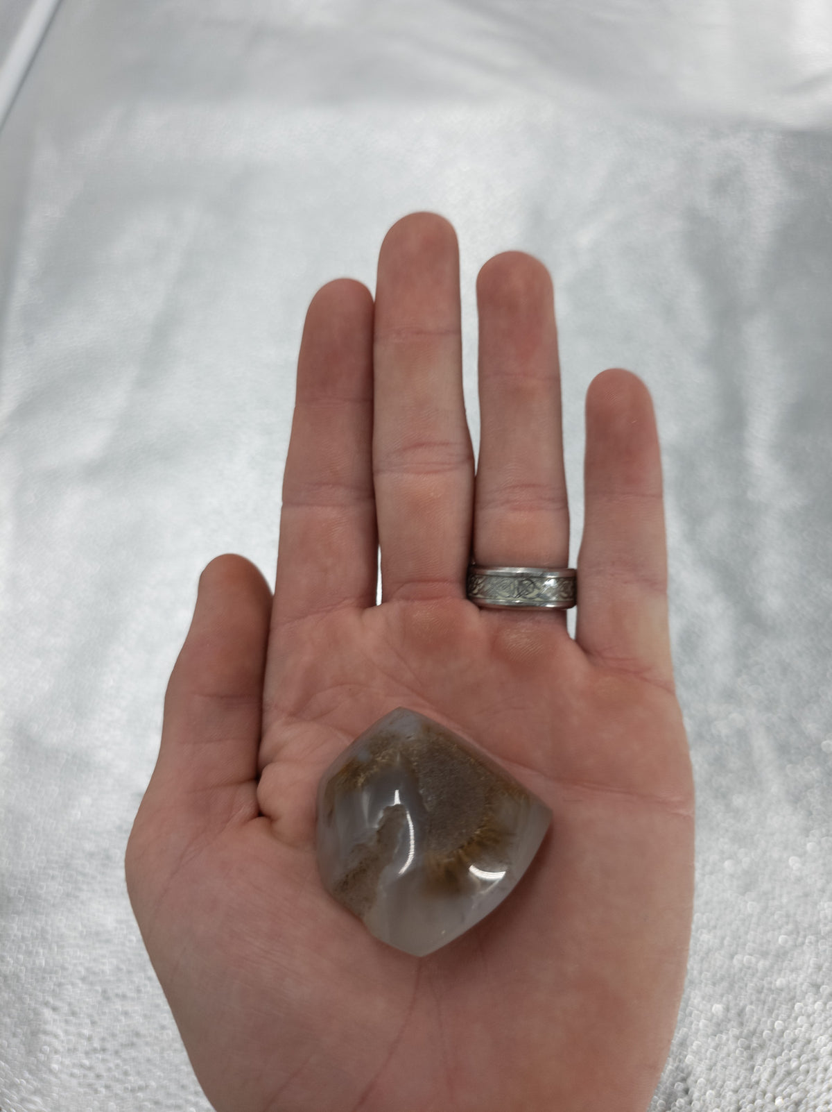 Dendritic Agate With Druzy Quartz