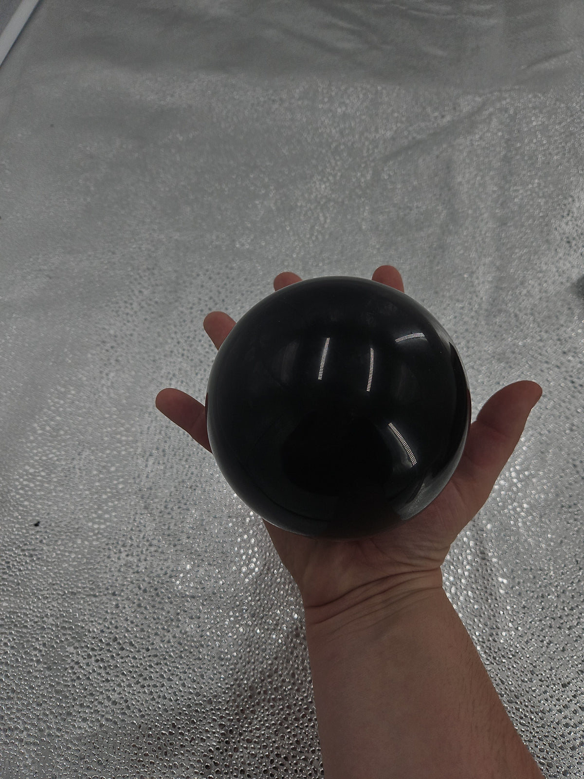 Layered Chalcedony Onyx Sphere