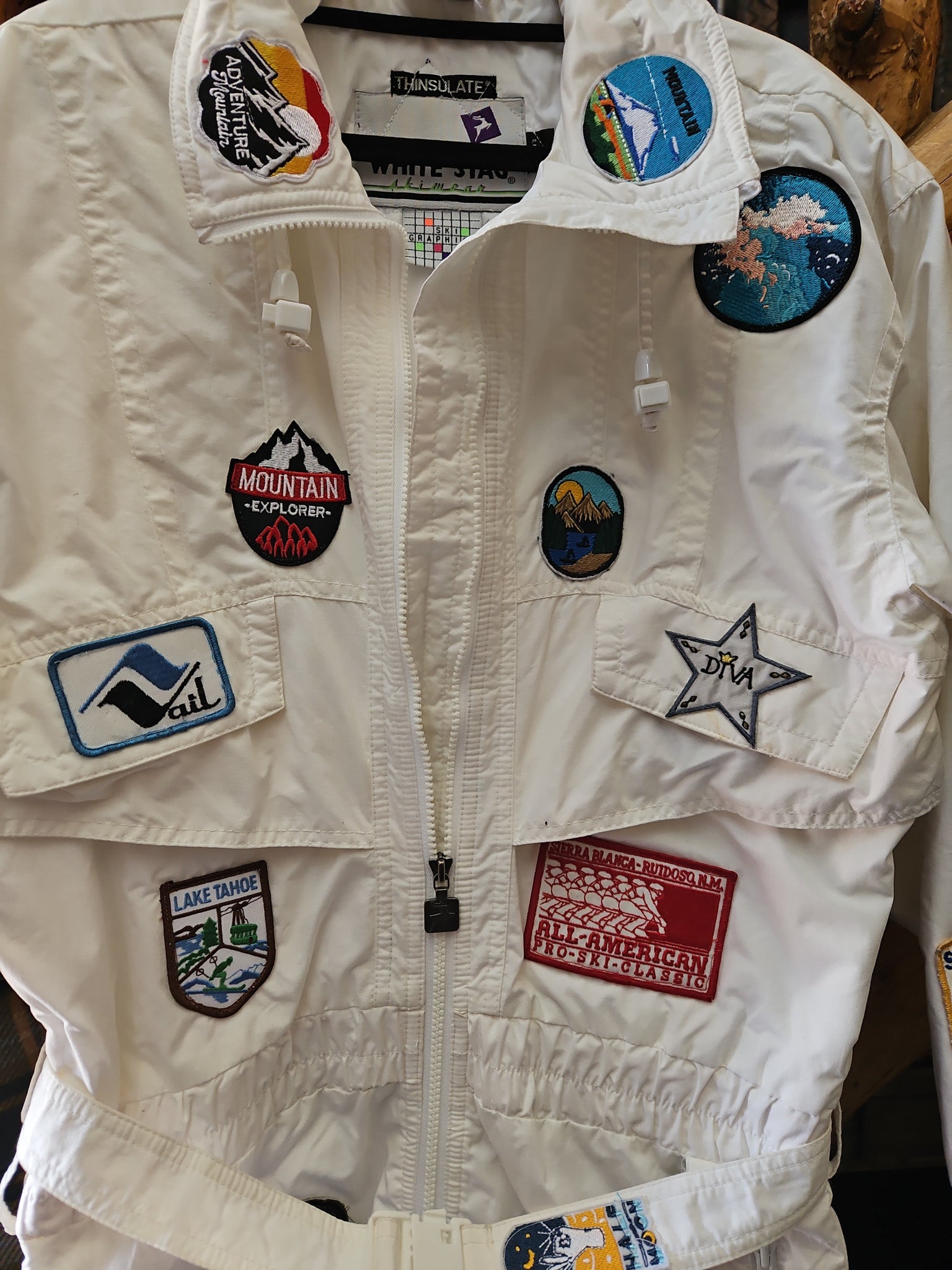 Vintage White Stag Thinsulate One-Piece Ski Suit