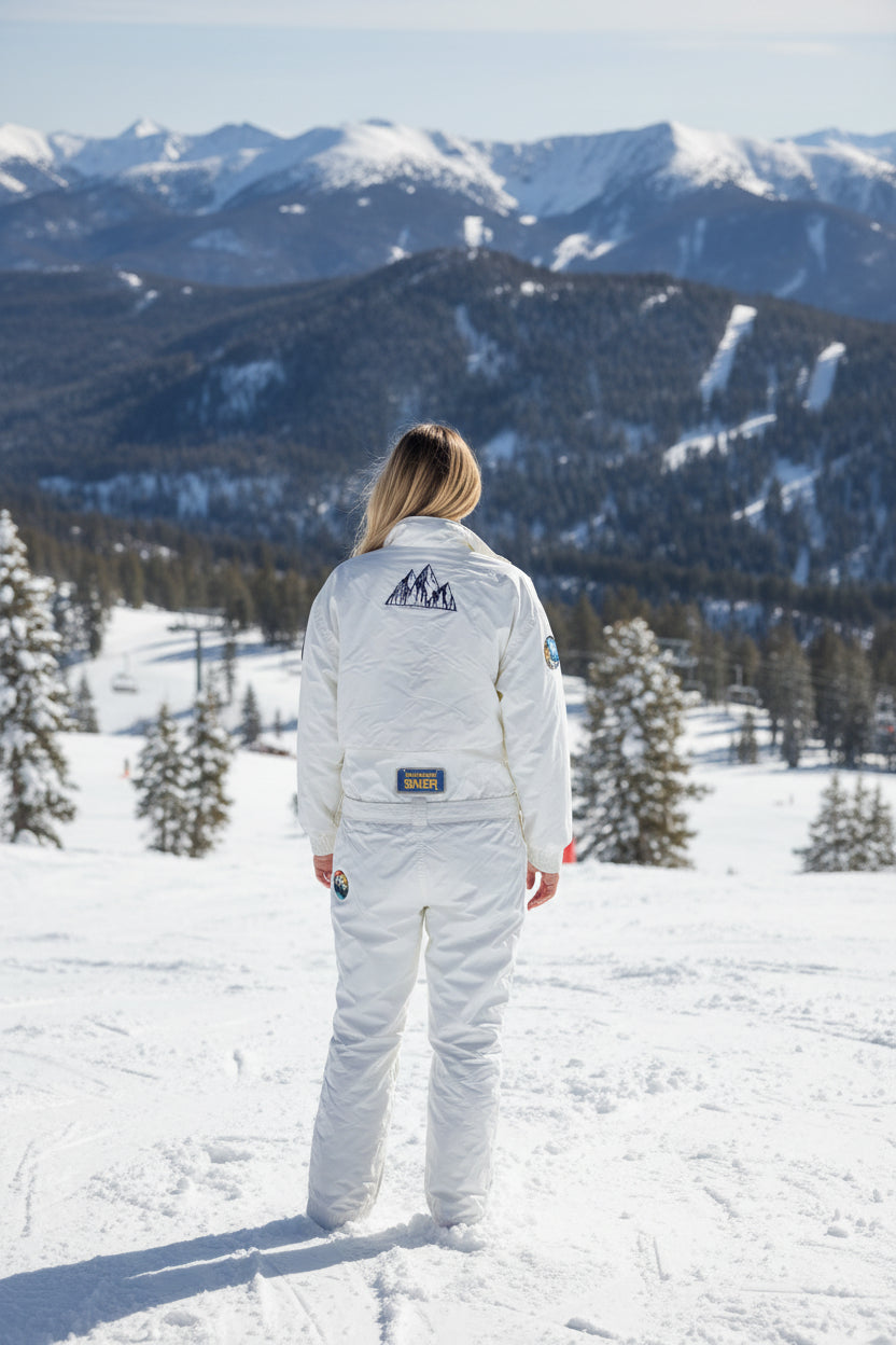 Vintage White Stag Thinsulate One-Piece Ski Suit