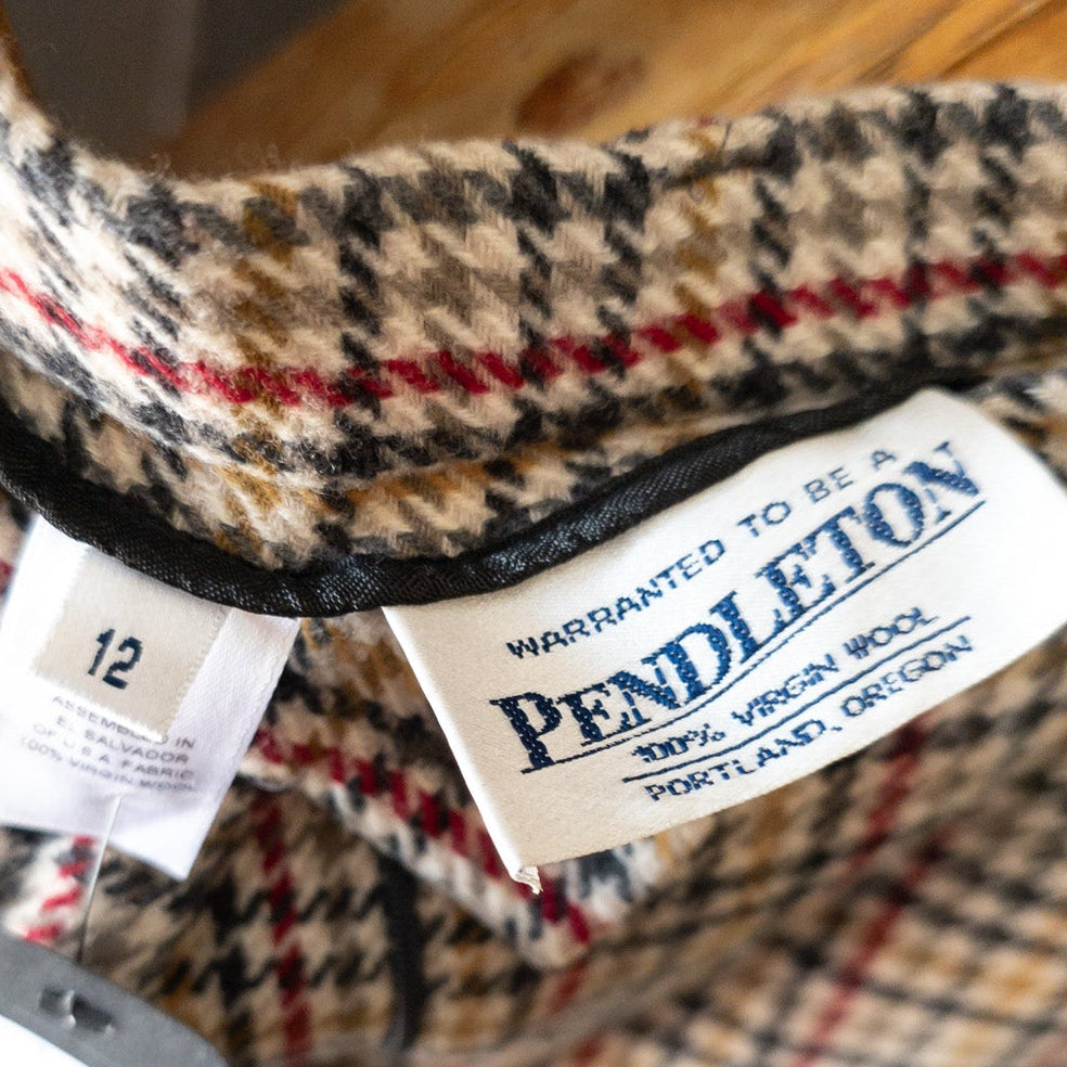 Vintage Pendleton Women's Plaid Trousers – Size 12