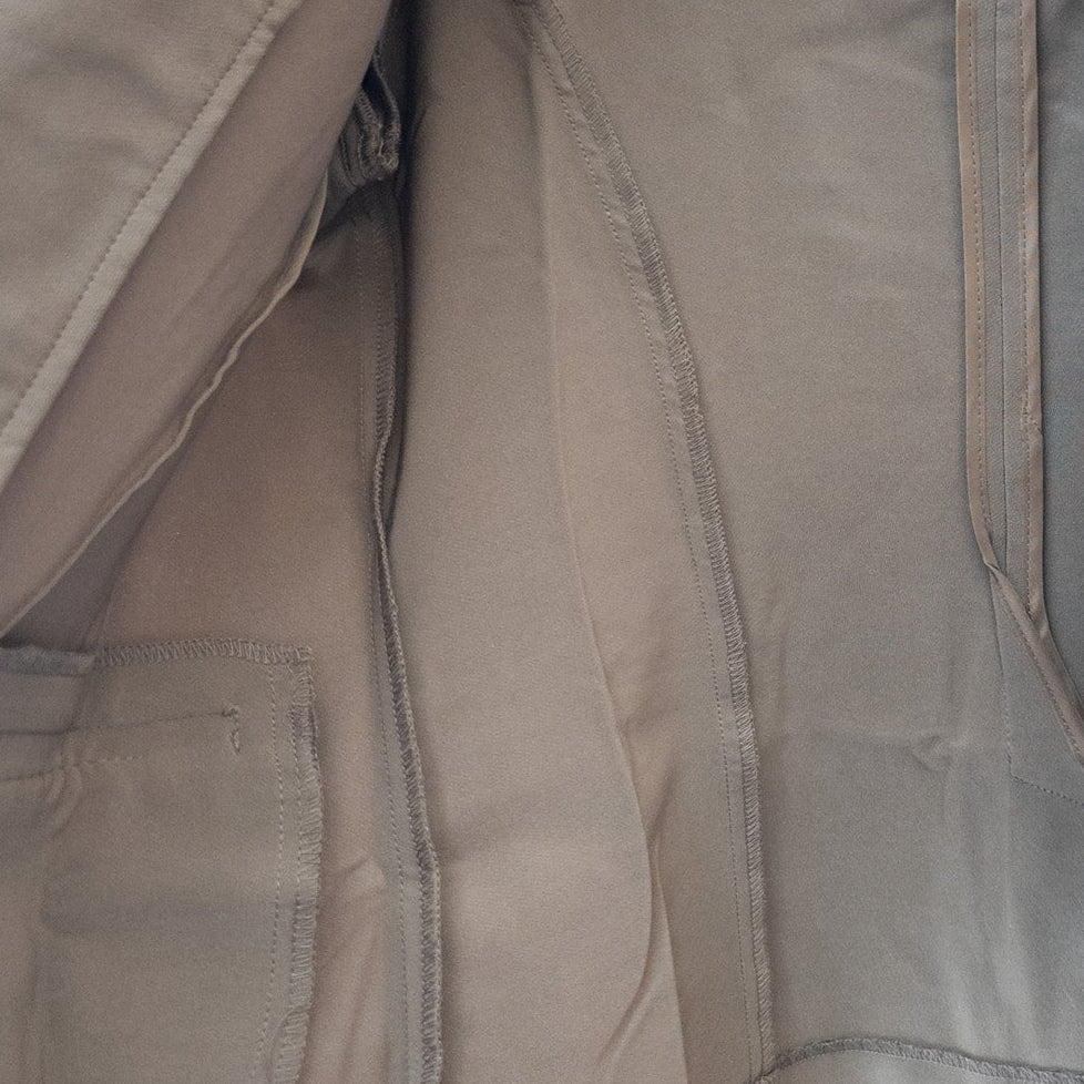 HAVE Los Angeles Women's Taupe Tailored Blazer – Single Button