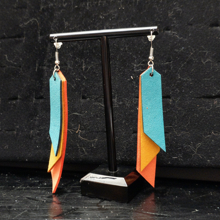 Abstract Geometric Earrings