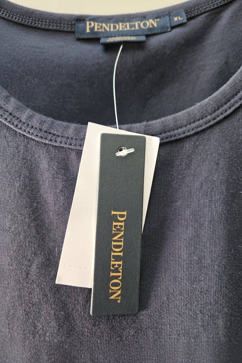 Pendleton Navy Sleeveless Tank – Size XL
