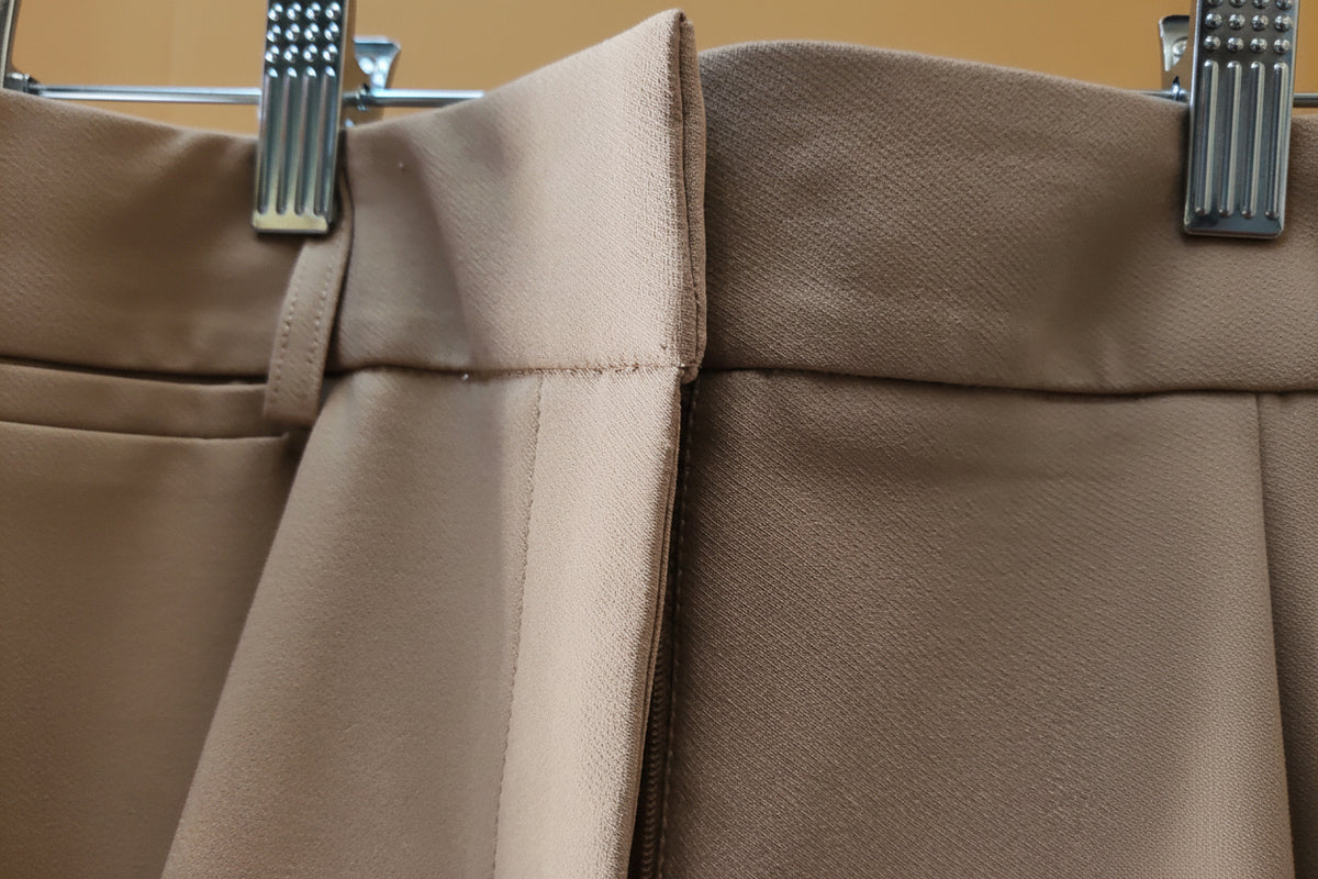 Rachel Zoe Tan Straight-Leg Pants Size 4
