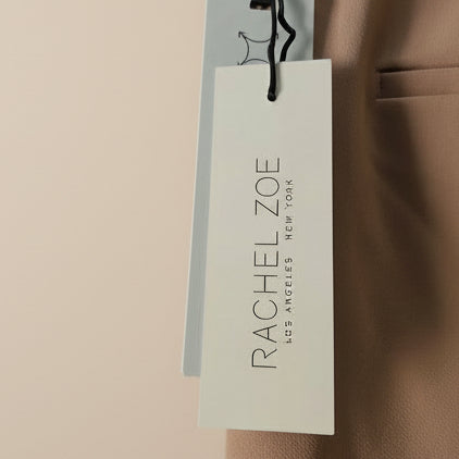 Rachel Zoe Tan Straight-Leg Pants Size 4