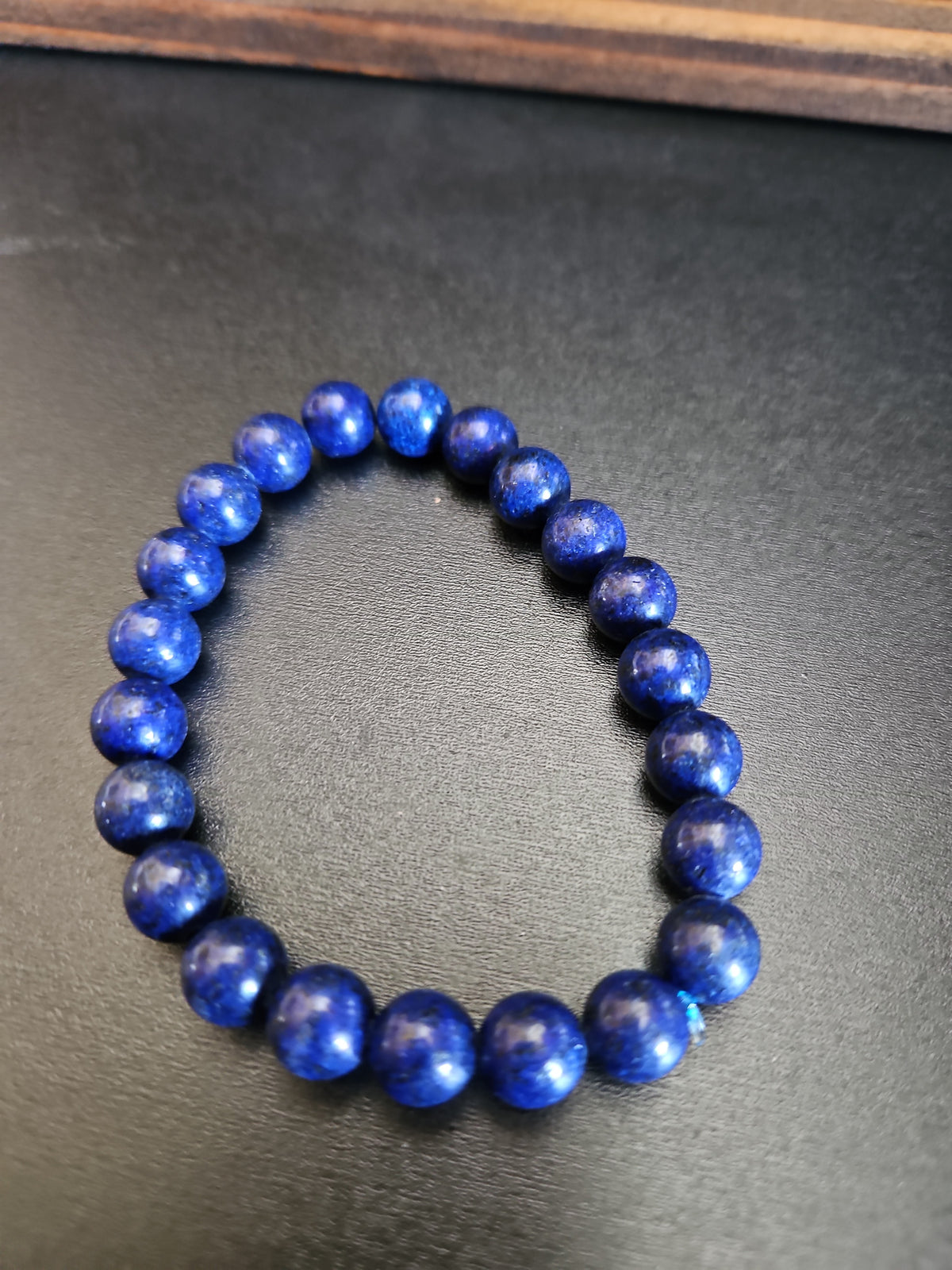 Lapis Lazuli Beaded Stretch Bracelet
