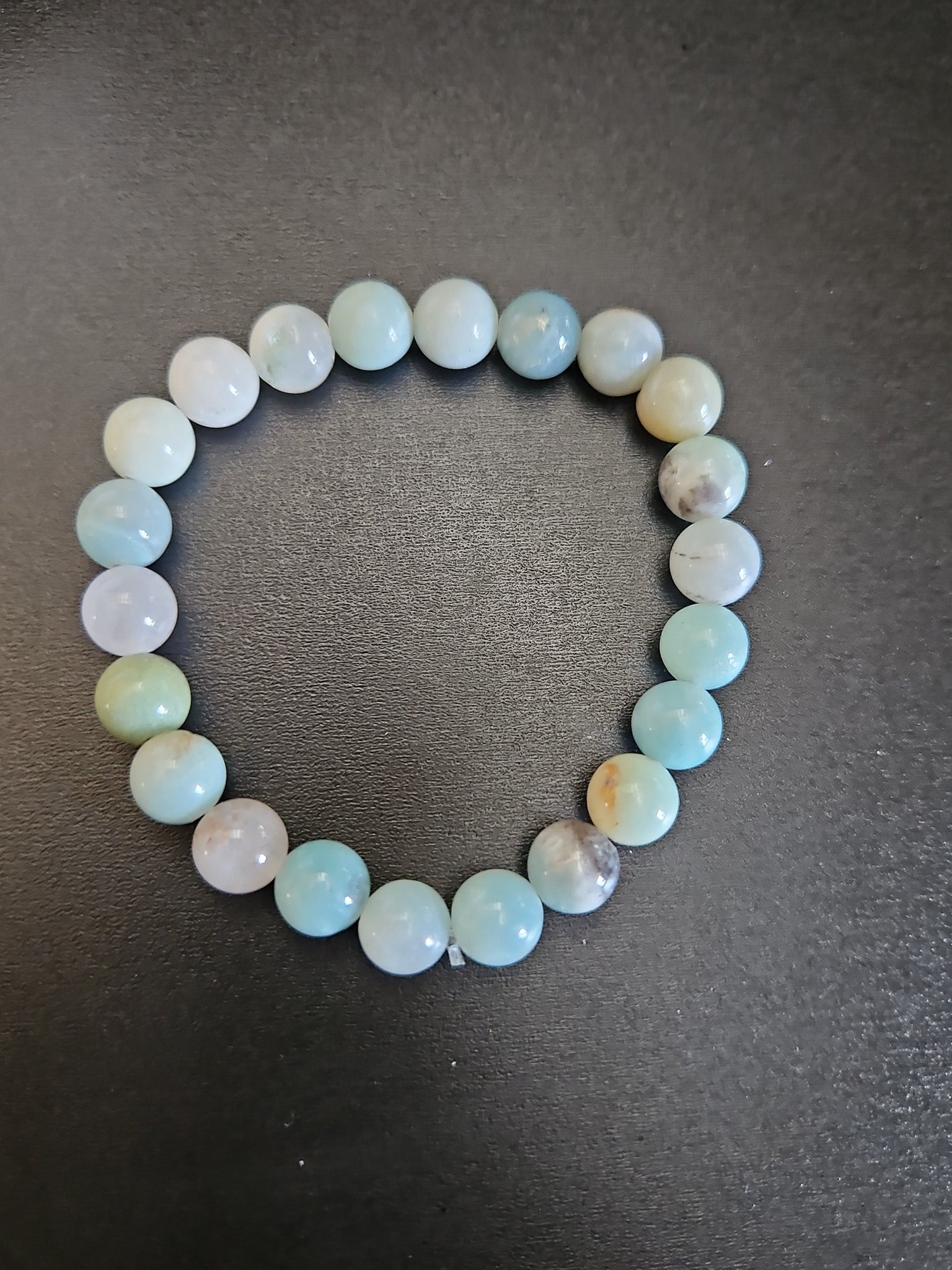 Amazonite Beaded Stretch Bracelet