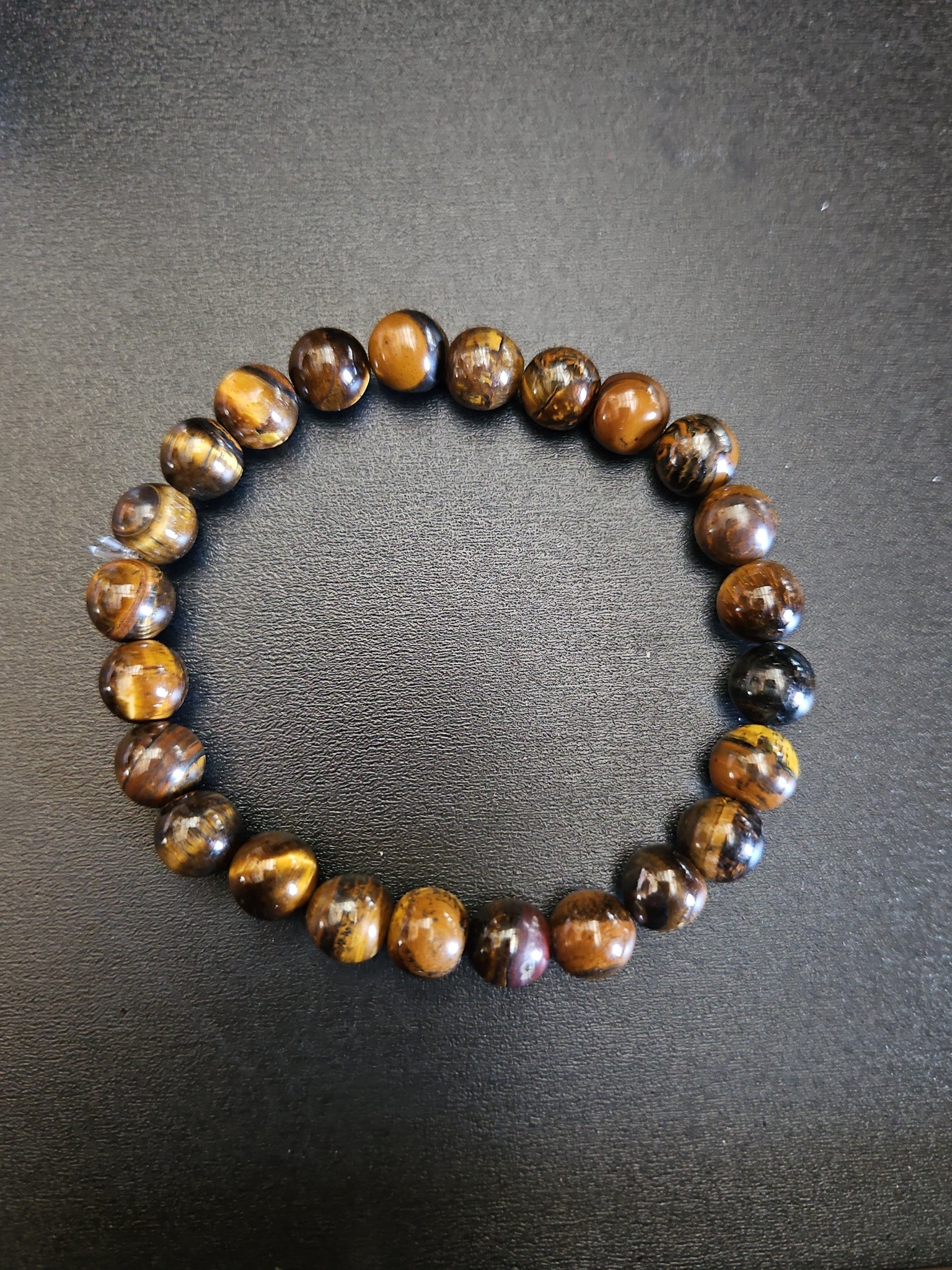 Tiger’s Eye Beaded Stretch Bracelet