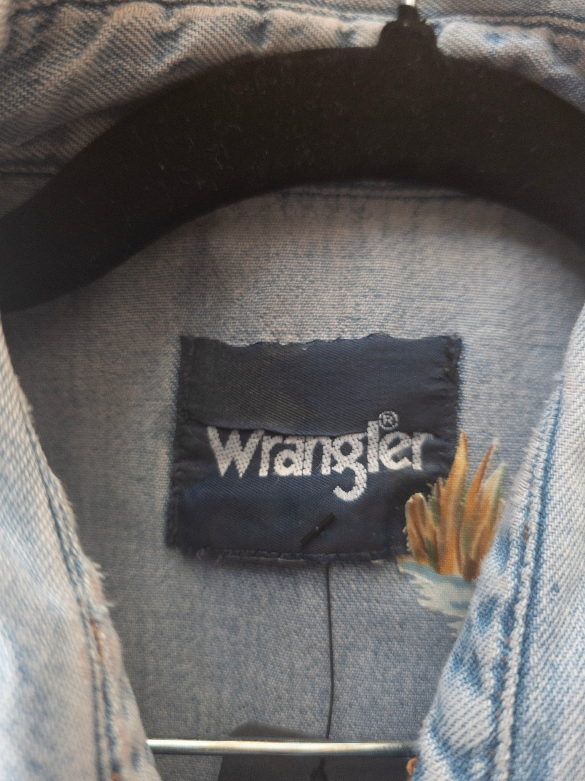 Vintage Wrangler Denim Duck Hunting Shirt – Pheasant & Waterfowl Print