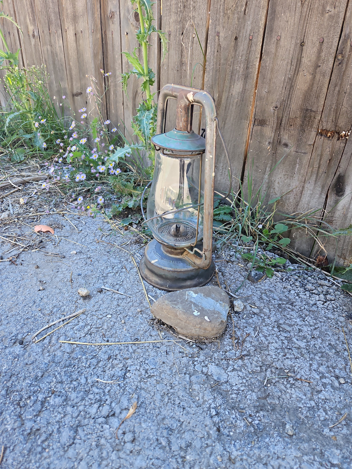 Vintage Dietz No. 2 D-Lite Supreme Kerosene Lantern Loc-Nob Rochester NY Railroad Barn Lantern