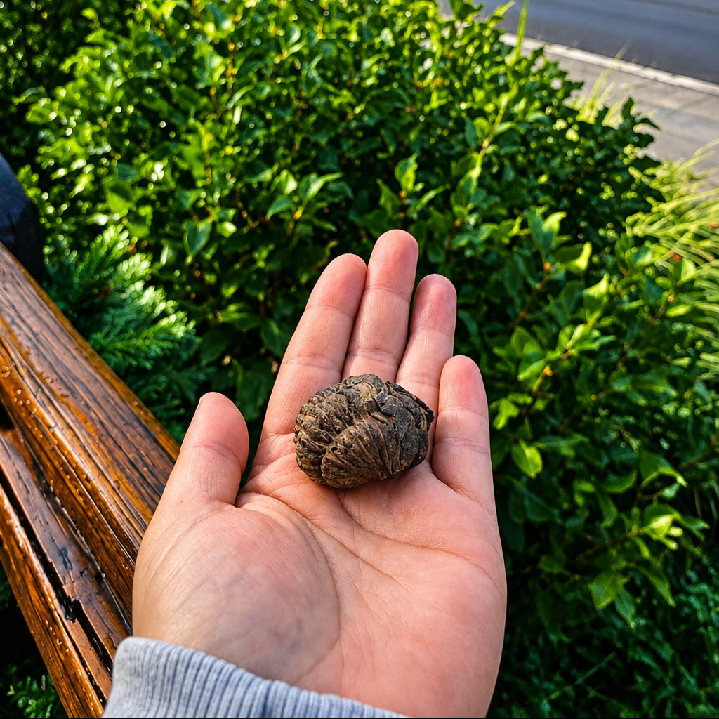 Small Fossilized Shell Specimen