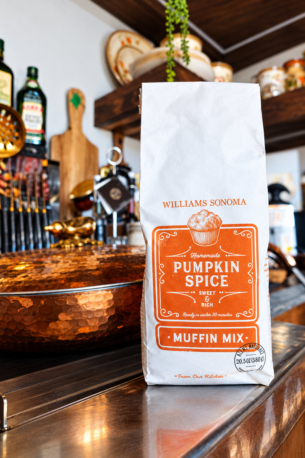 Williams Sonoma Pumpkin Spice Muffin Mix