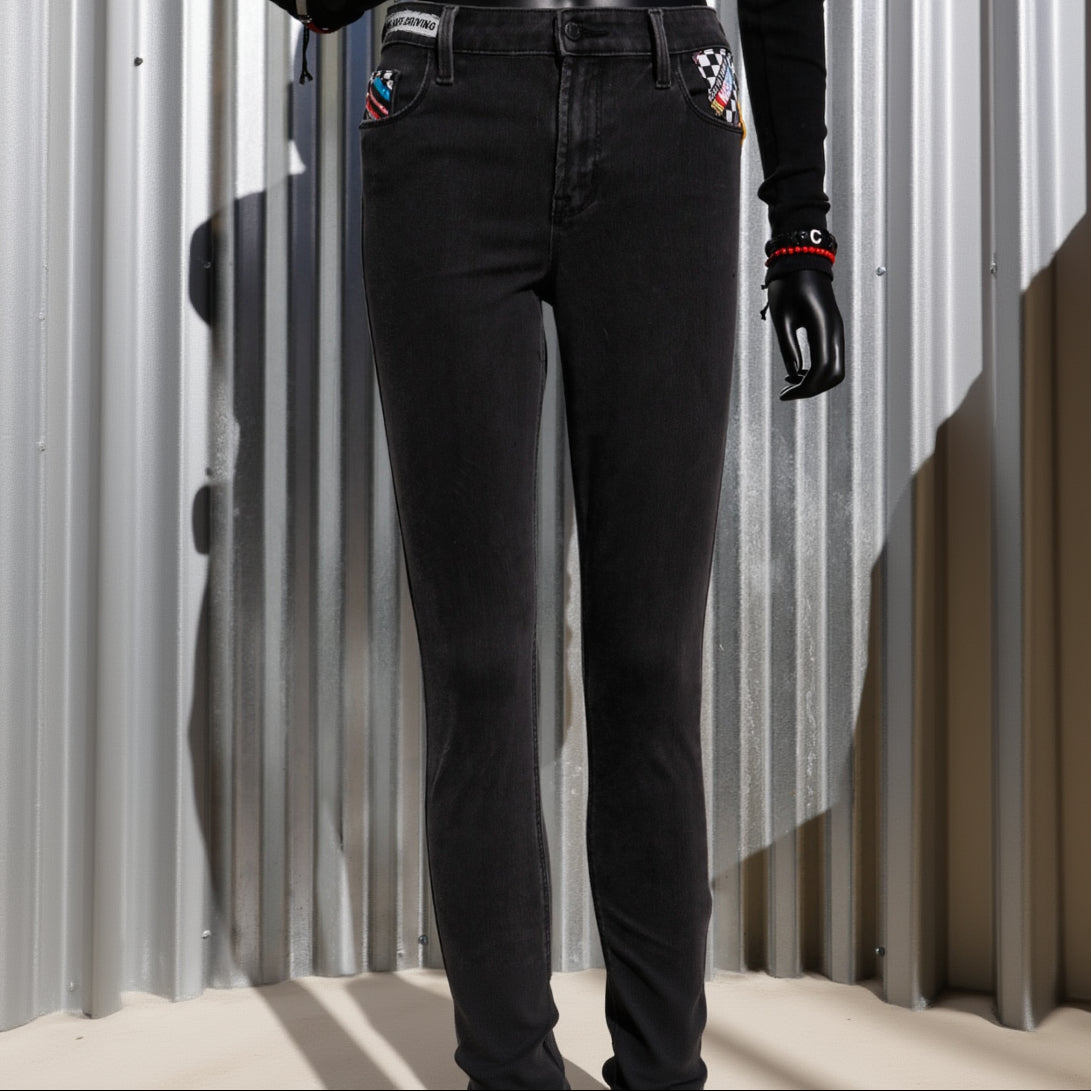 Old Navy Up-cycled High Rise Skinny Jeans