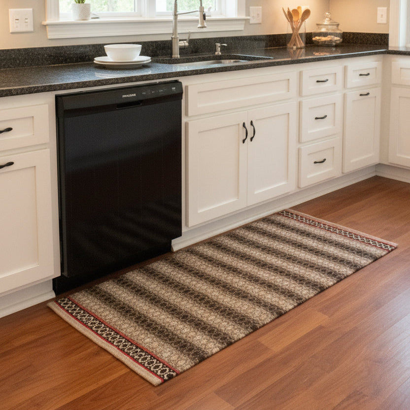 Care & Fair Brand Handcrafted Wool Rug Made in India