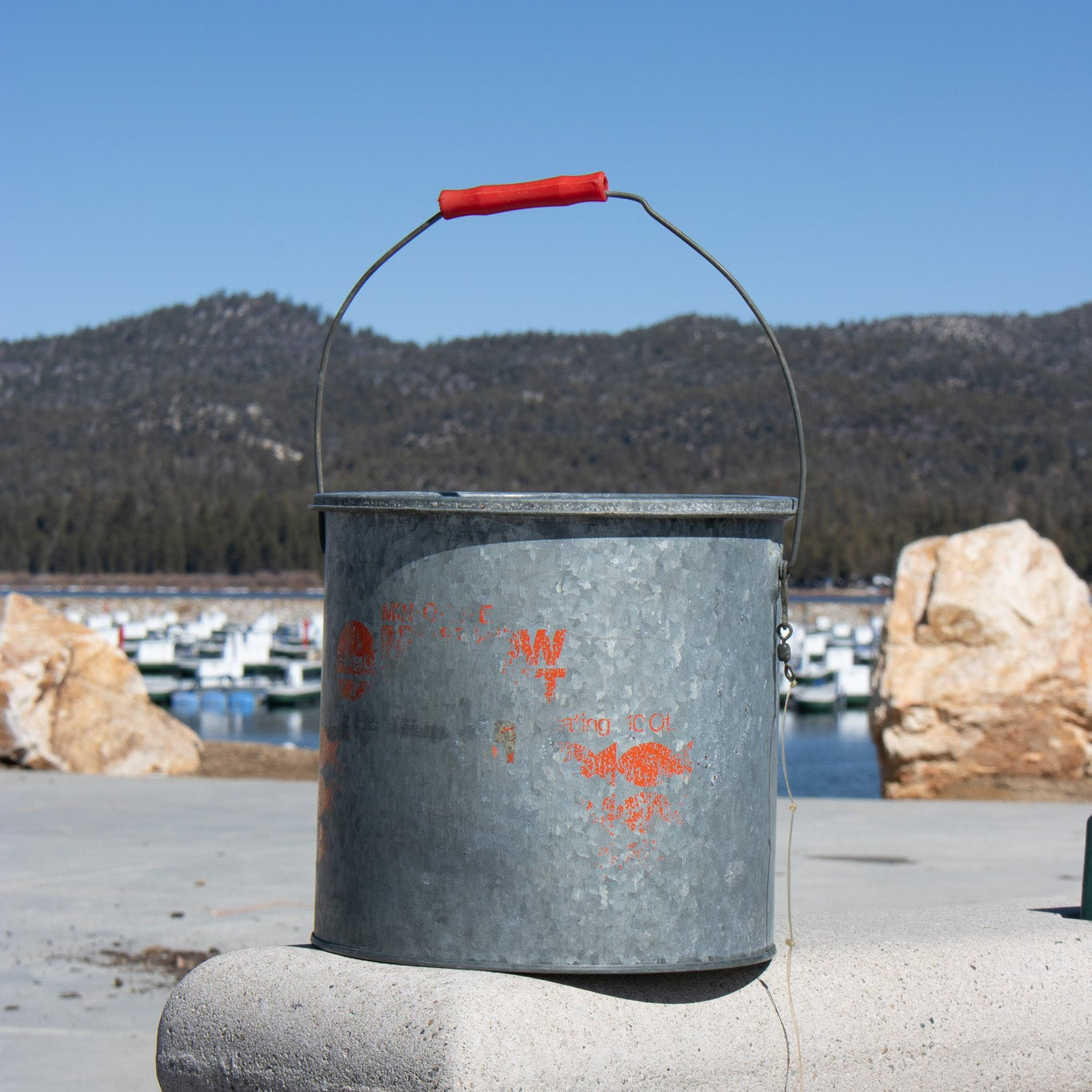 Vintage "Frabill" Brand Minnow Bucket