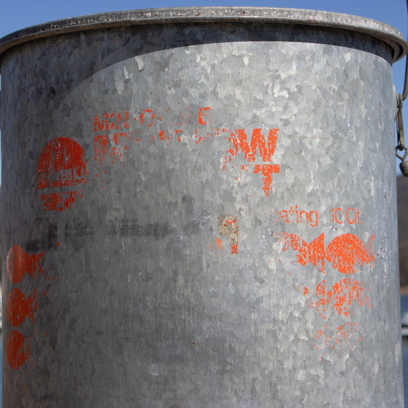 Vintage "Frabill" Brand Minnow Bucket