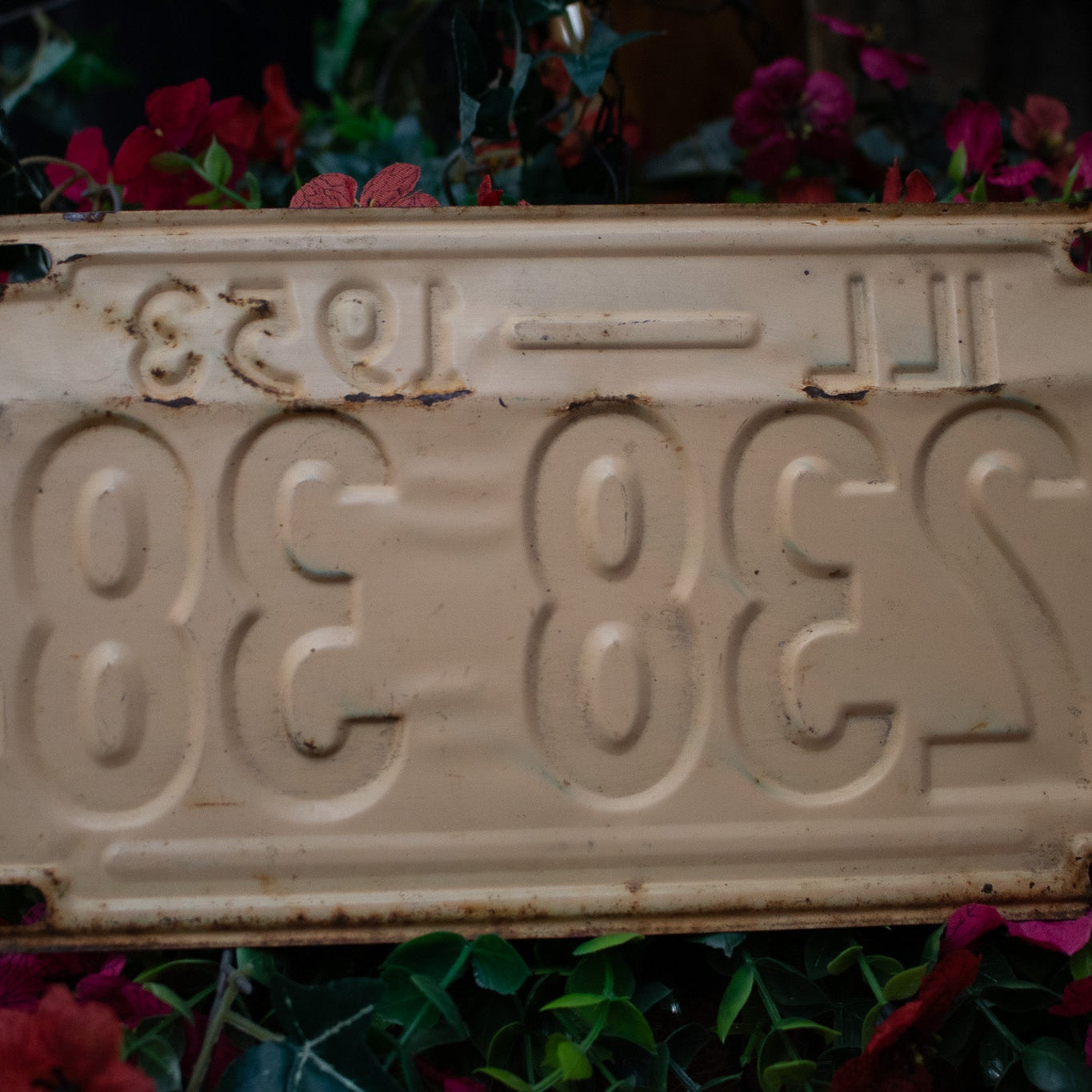 Vintage Illinois 1953 License Plate
