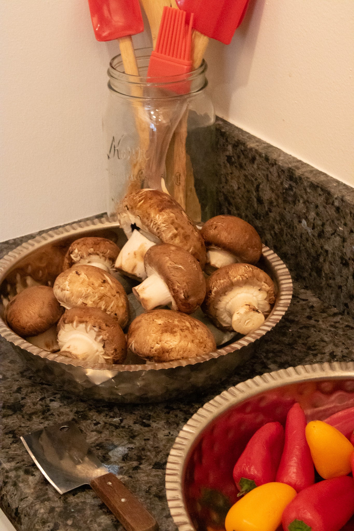 Set of 2 Textured Silver Bowls – A Touch of Sophistication for Any Table