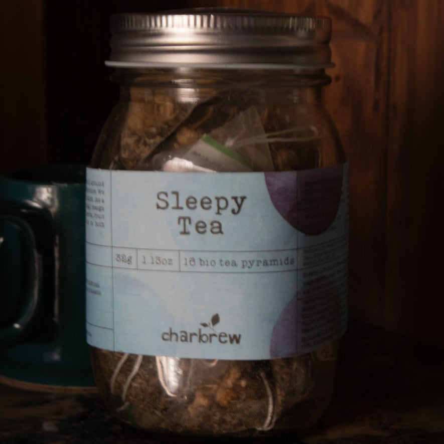Charbrew Wellness Sleepy Tea 16 Bio Pyramids