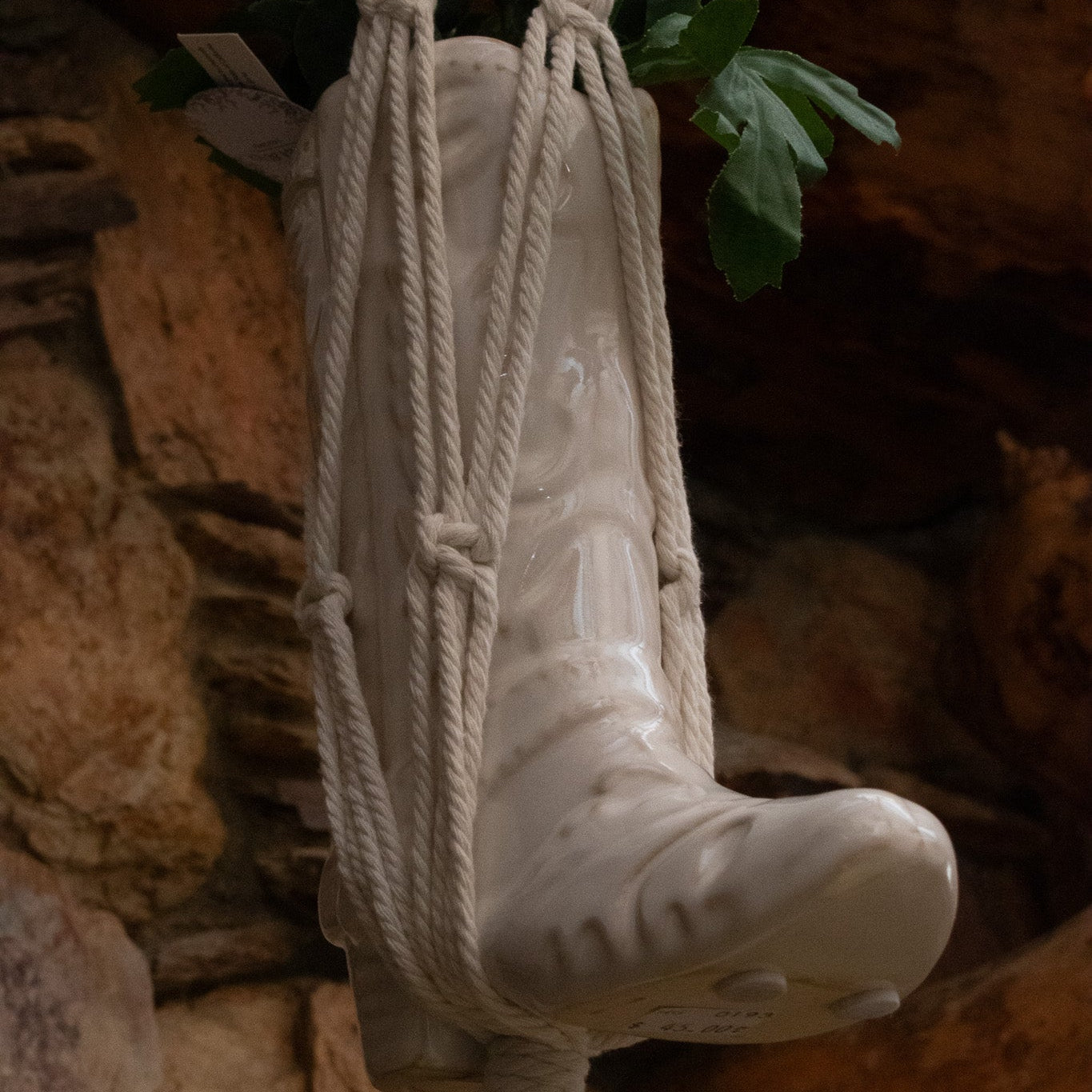 6-Pack Macrame Hanging Plant Holders – Indoor Planters with Hooks for Stylish Display.