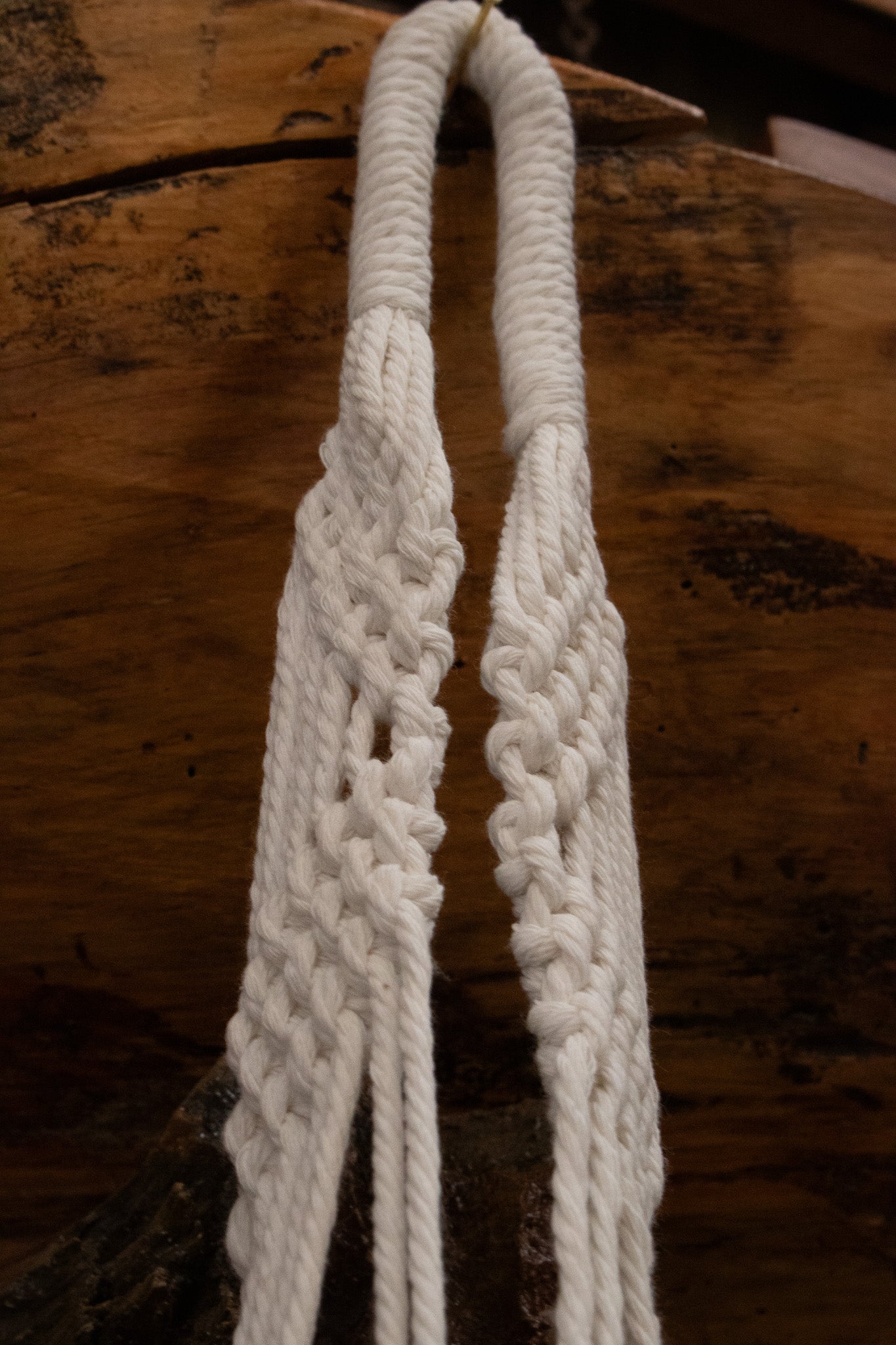 6-Pack Macrame Hanging Plant Holders – Indoor Planters with Hooks for Stylish Display.