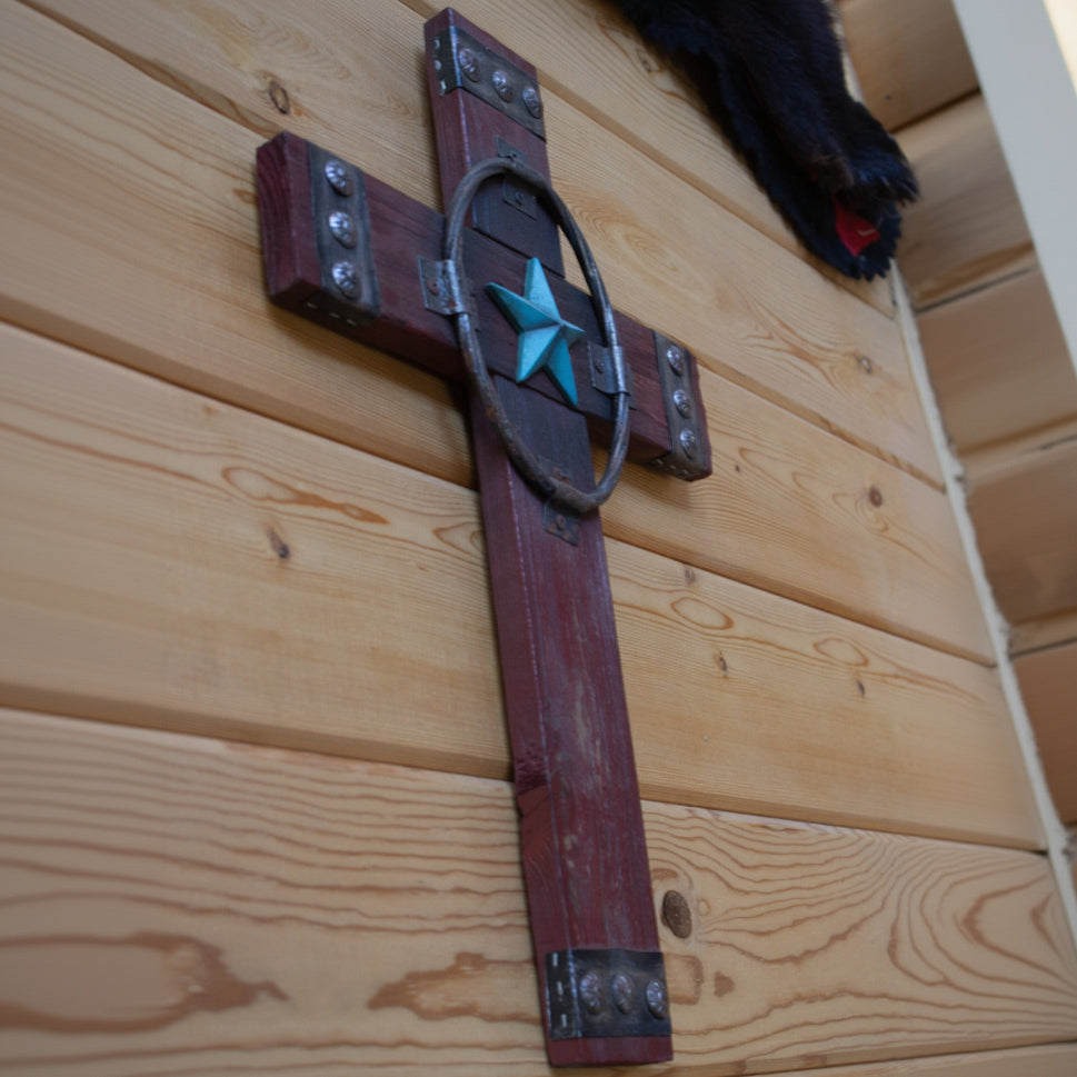 Western Style Resin Decorative Cross