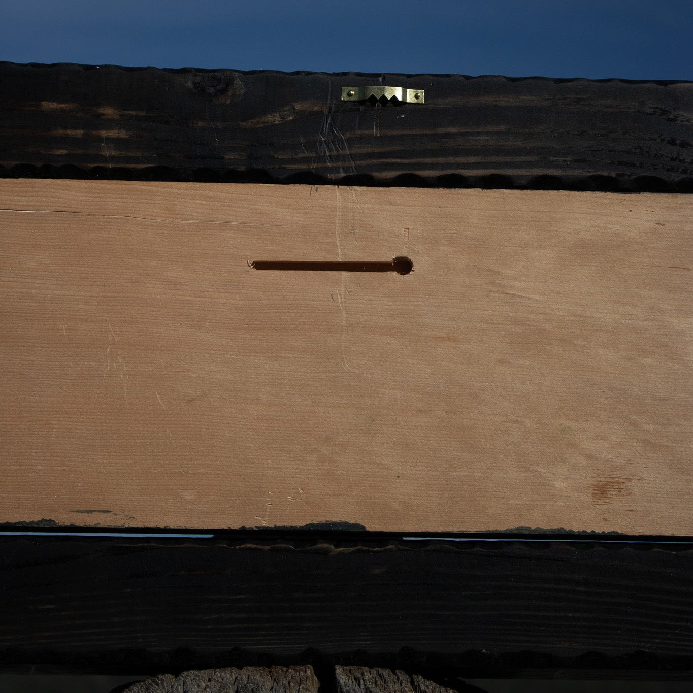 Simple "Cabins" Wooden Sign with Wooden Frame