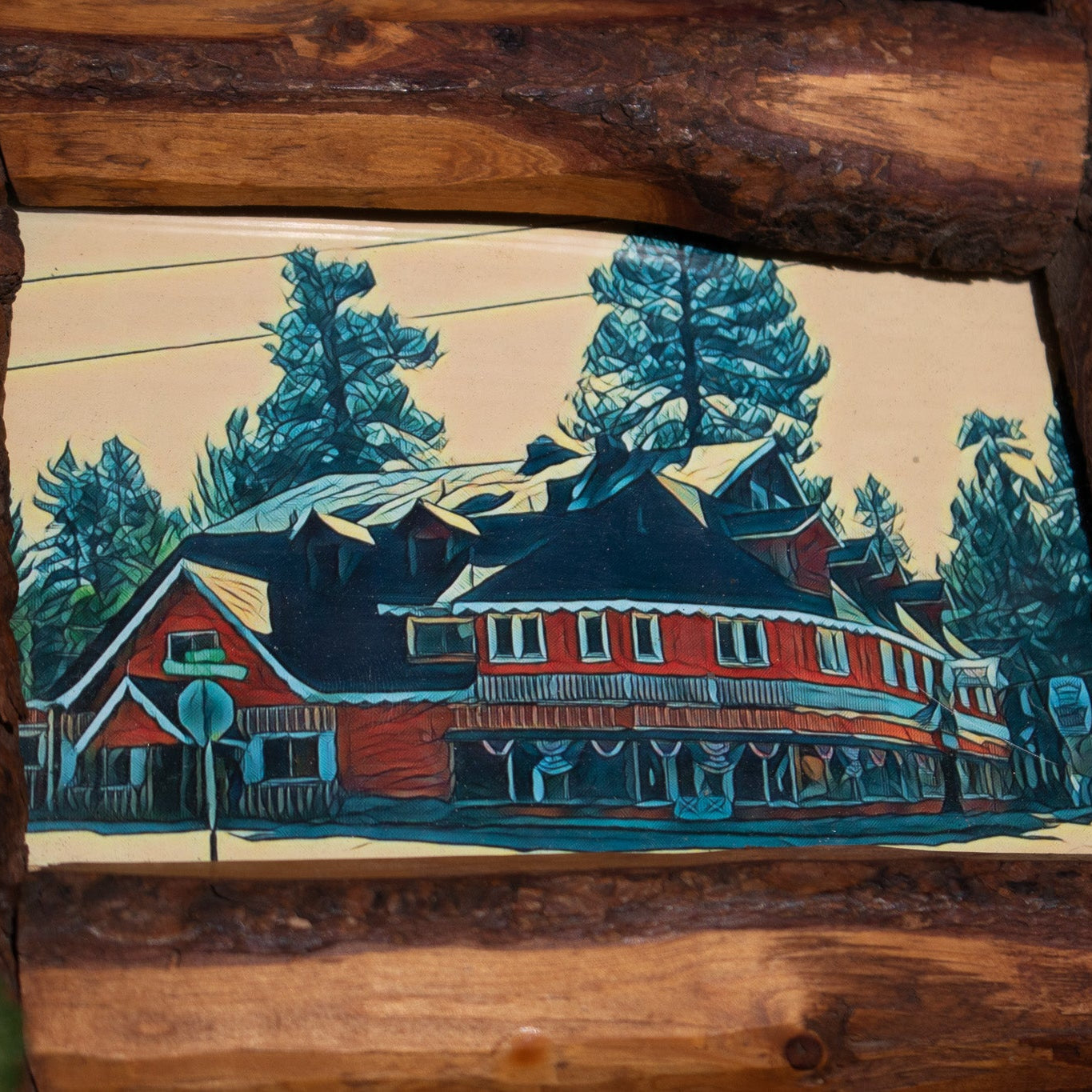 Boulder Bay Framed Abstract Photograph