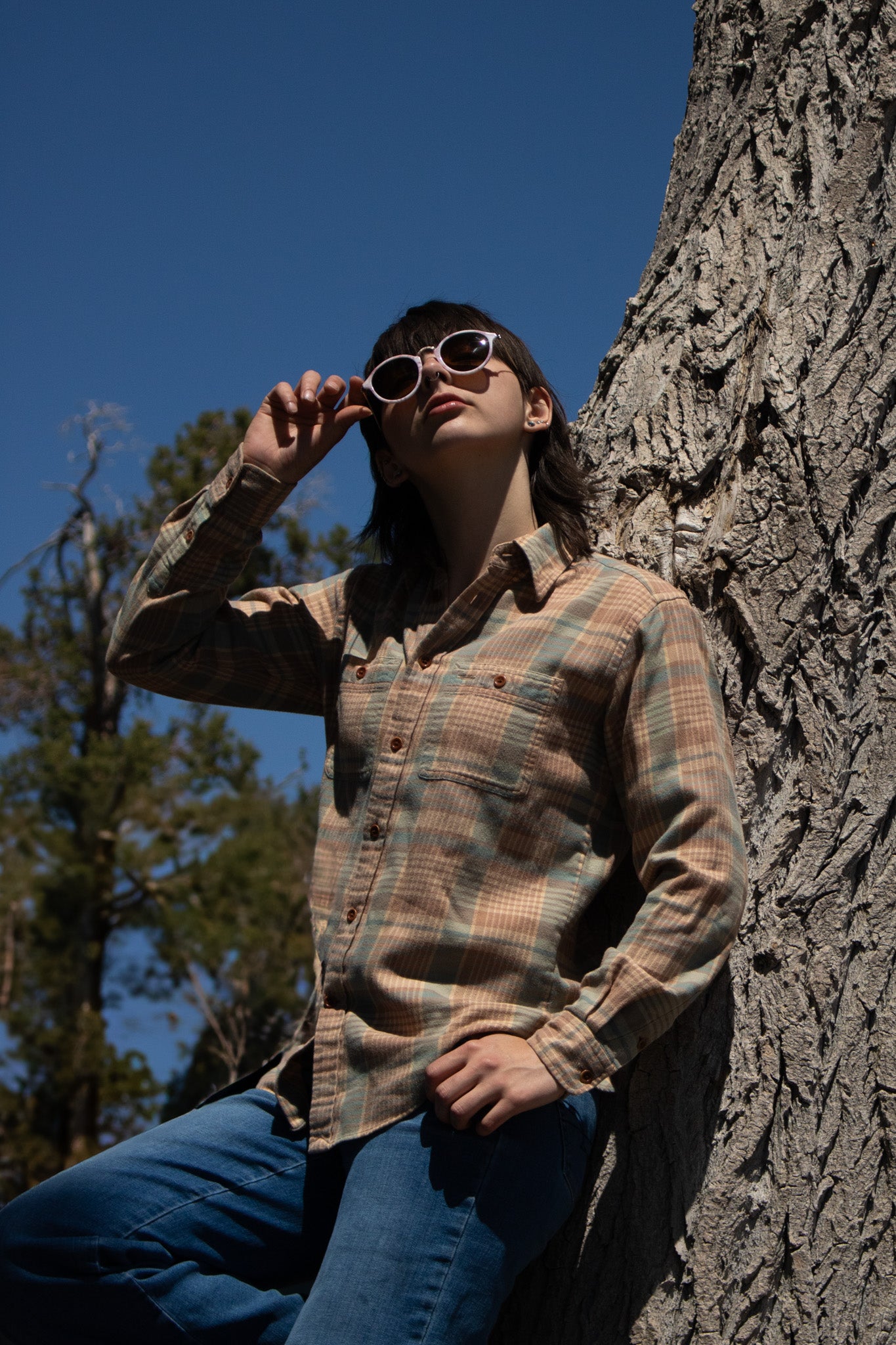 Ralph Lauren Women's Button-up Flannel Shirt