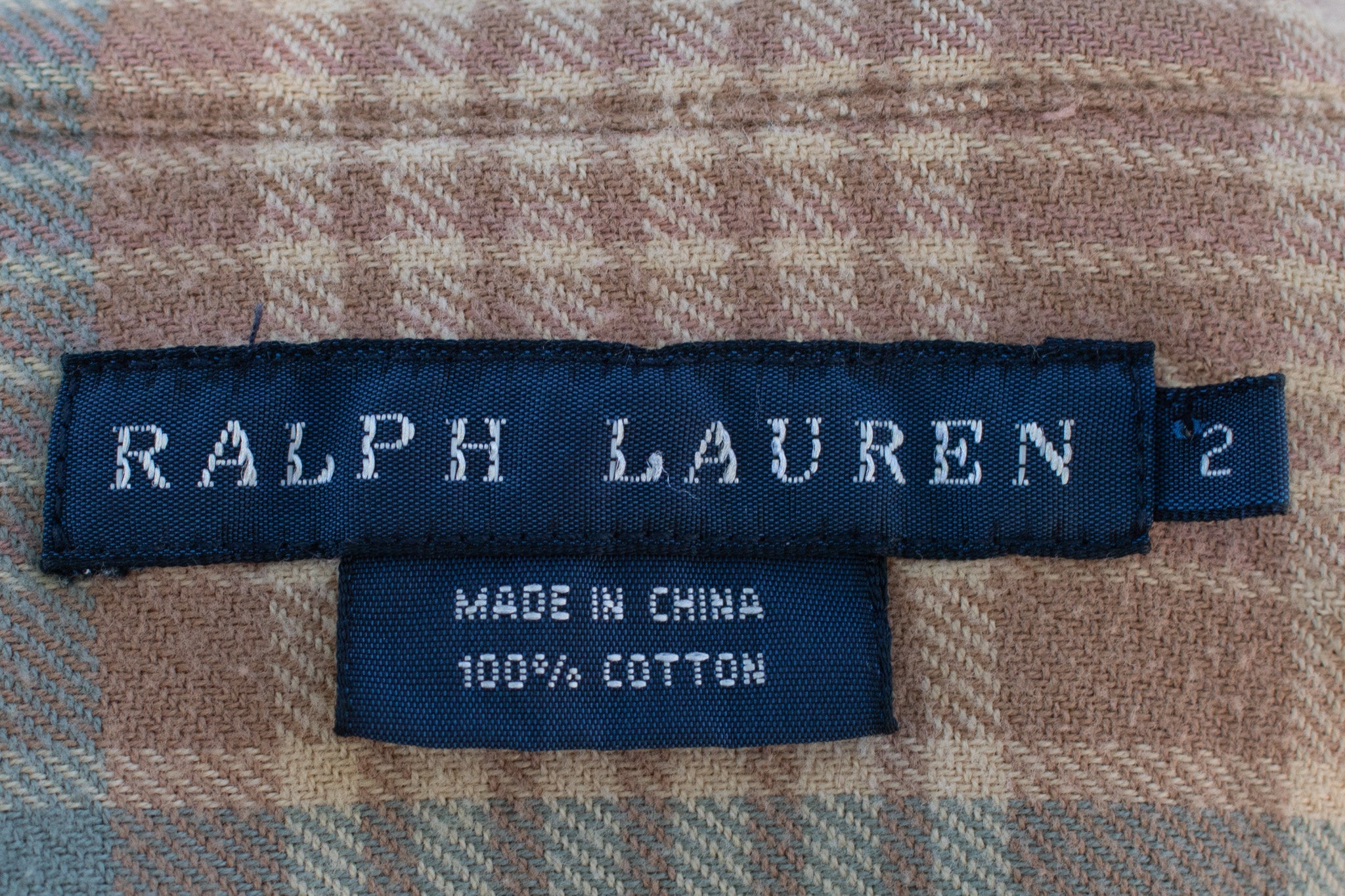 Ralph Lauren Women's Button-up Flannel Shirt