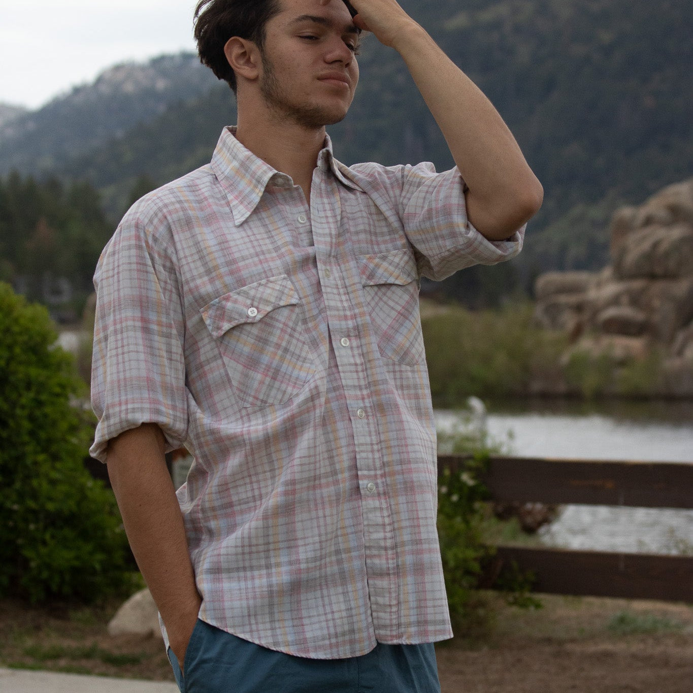 Levi's Long Sleeve Flannel – Size Large.