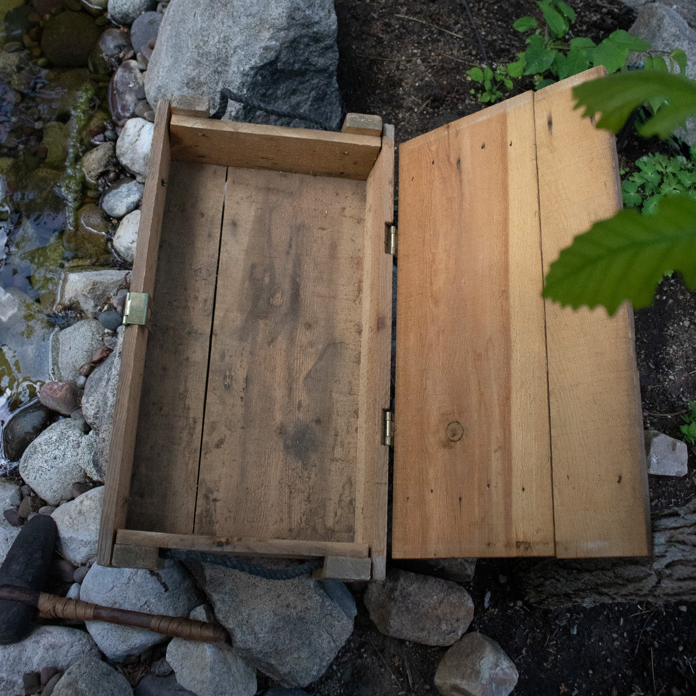 Vintage US Army Wooden Ammunition Crate