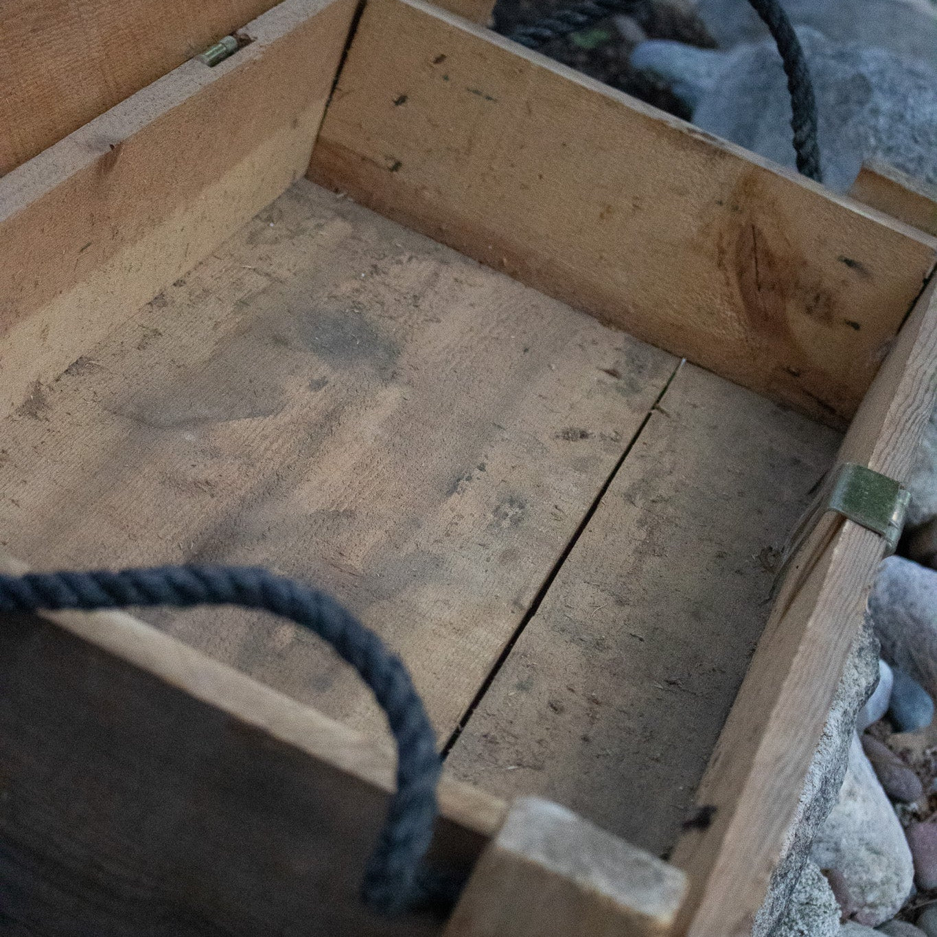 Vintage US Army Wooden Ammunition Crate