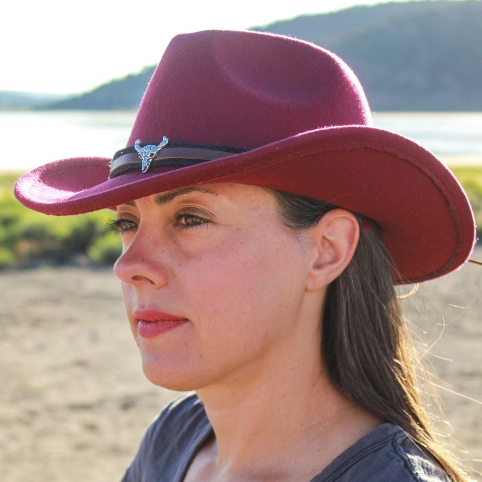 Cowboy Hat Action Summer, Sun Protection Unisex Hat Hiking Khaki